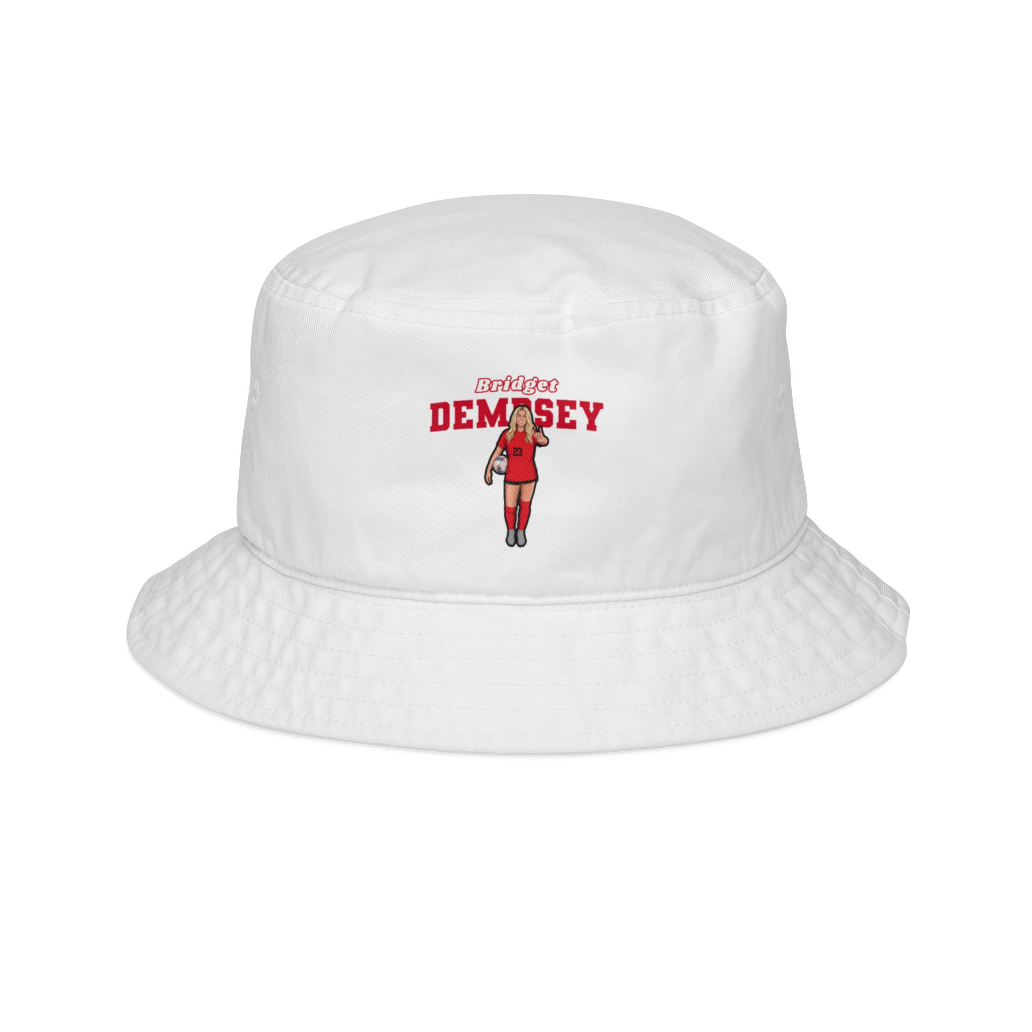 Bucket Hat — character_name_arch in White