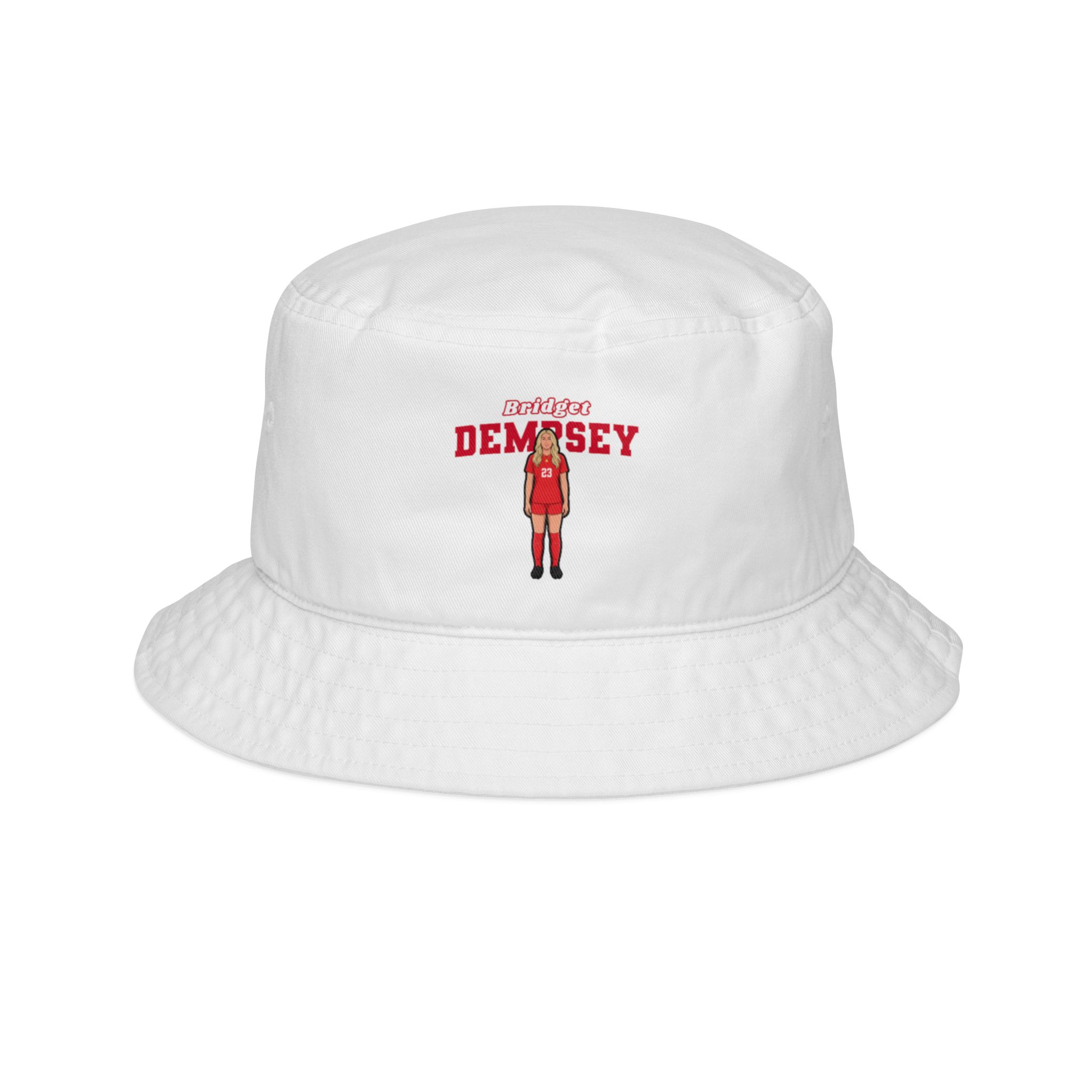 Bucket Hat — character_name_arch in White
