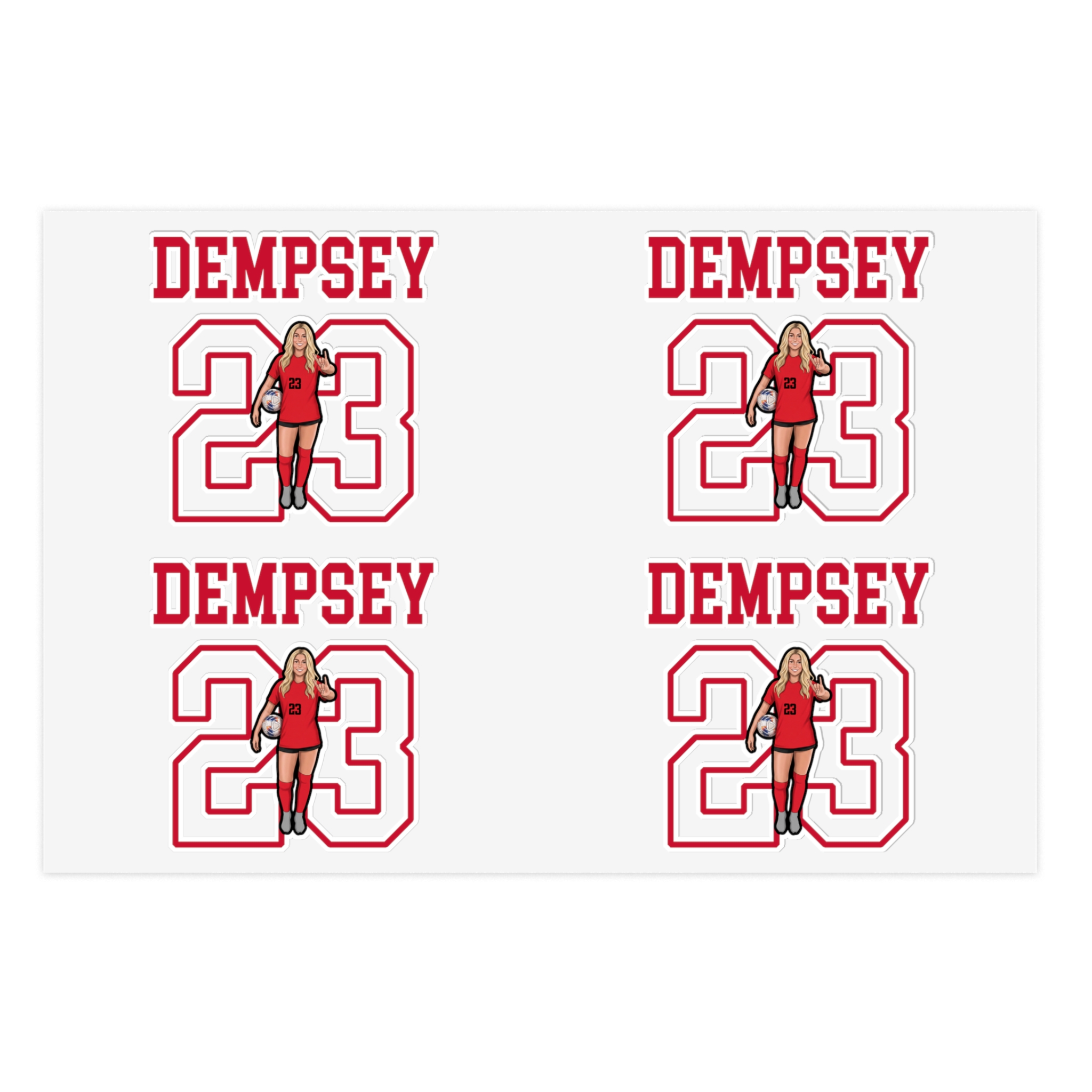 Sticker Sheet — character_shirsey in Classic