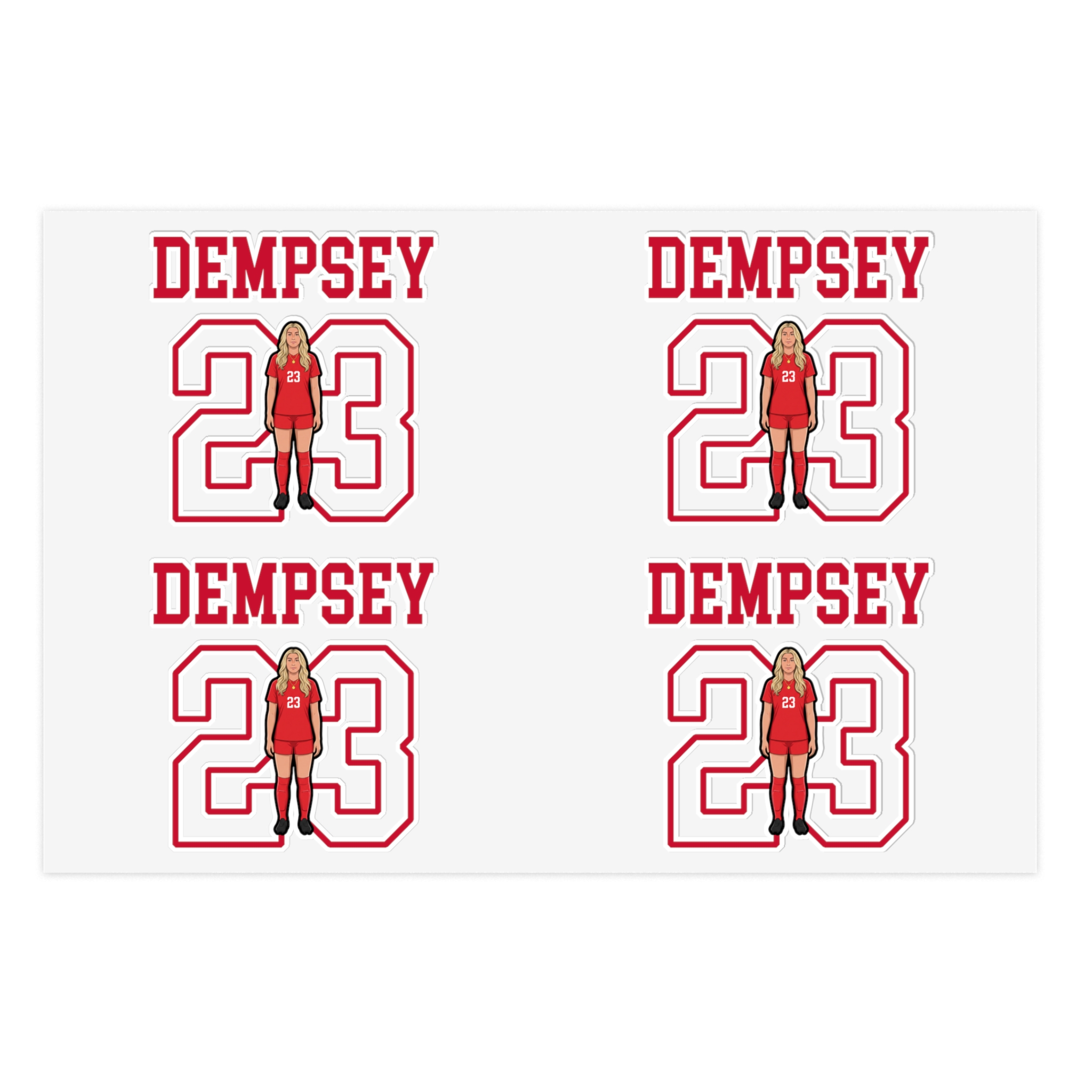Sticker Sheet — character_shirsey in Classic
