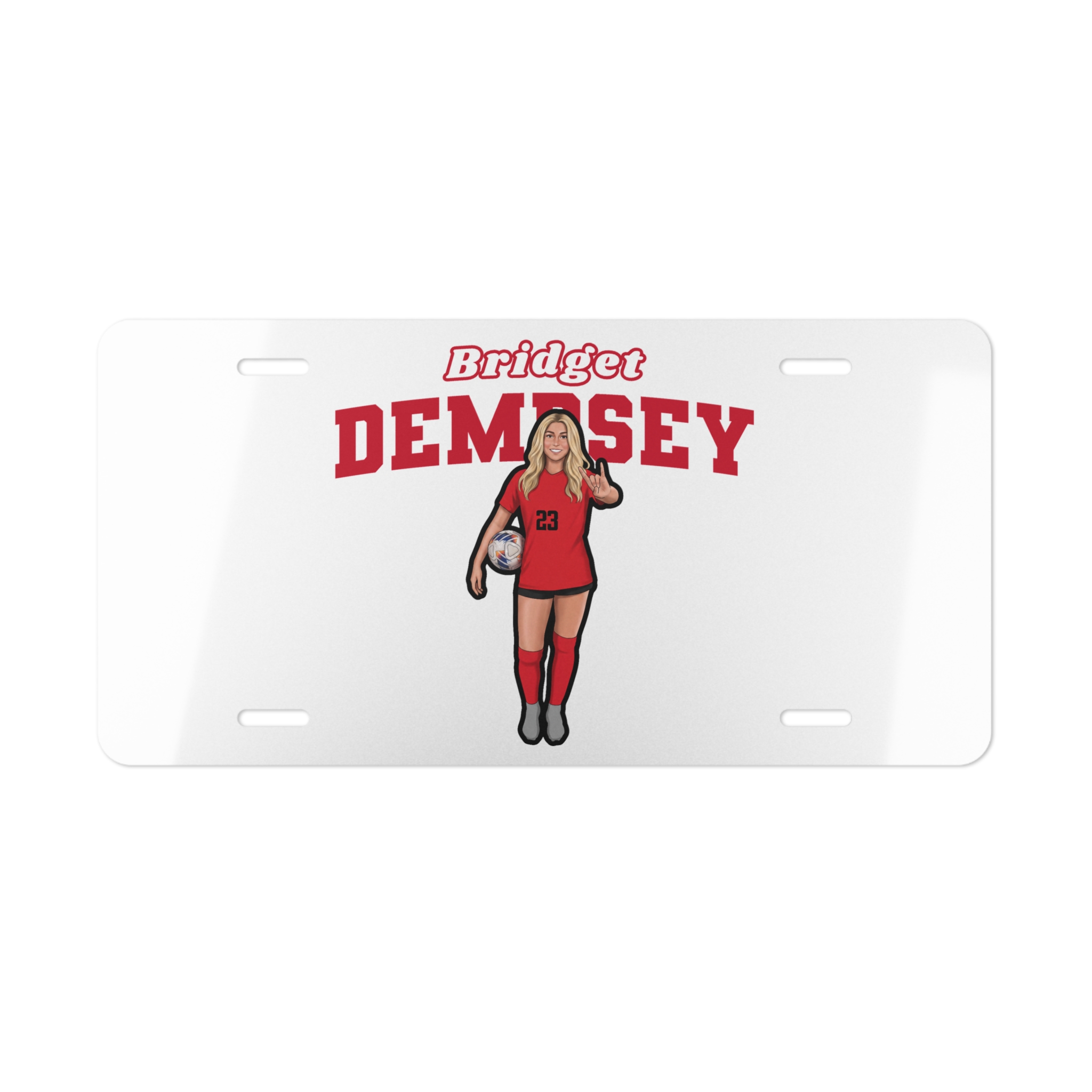 License Plate — character_name_arch in Classic