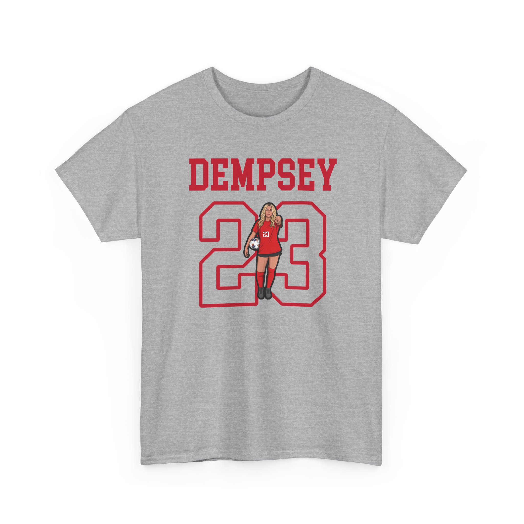 Tee — character_shirsey in Grey