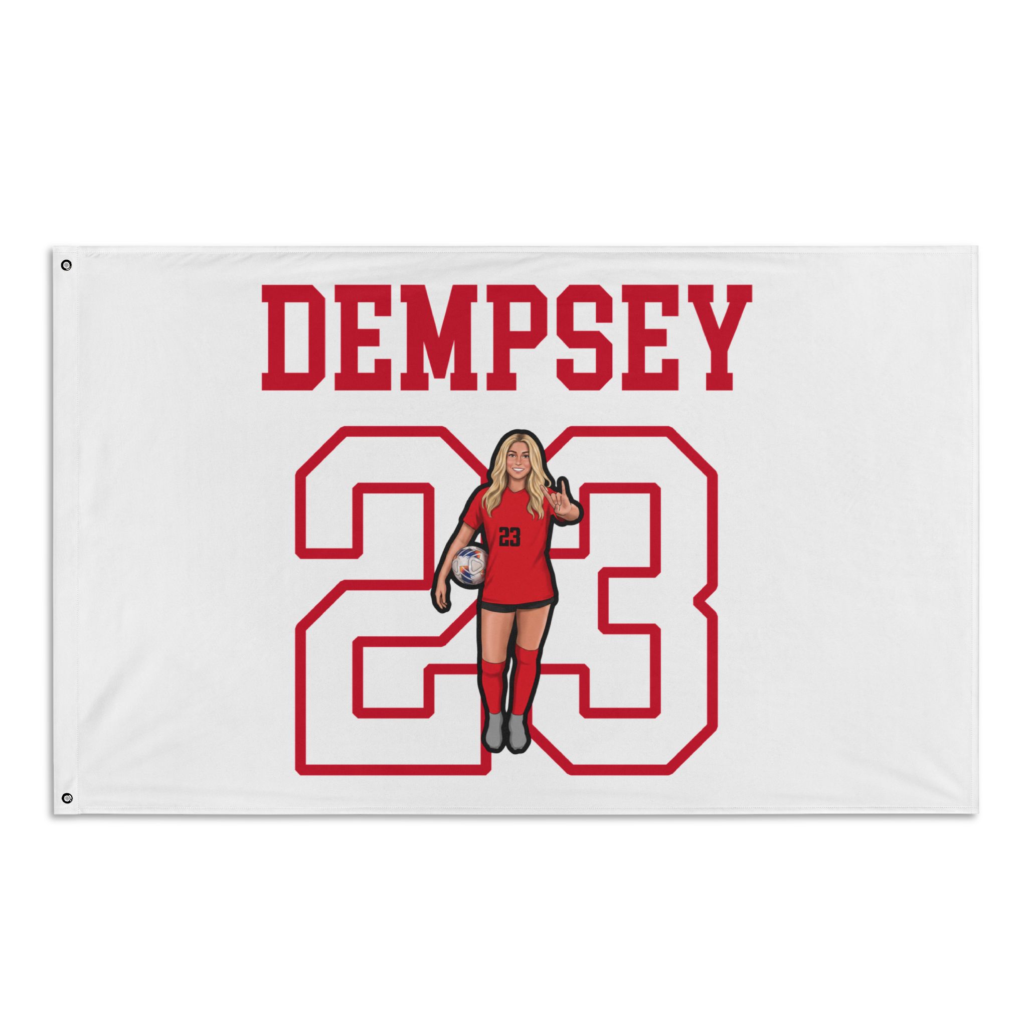 Flag (35 × 56 in) — character_shirsey in Classic