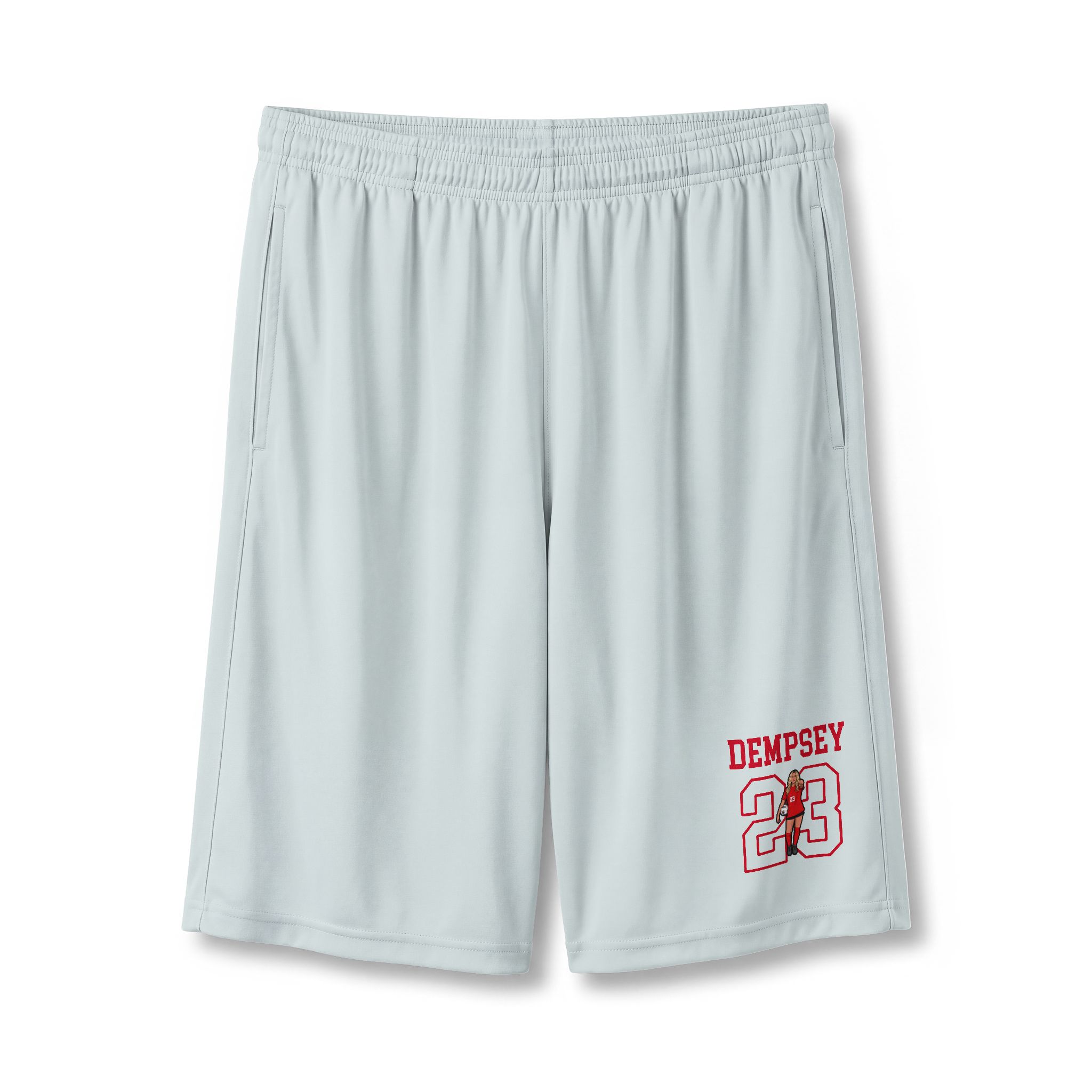 Shorts — character_shirsey in Silver