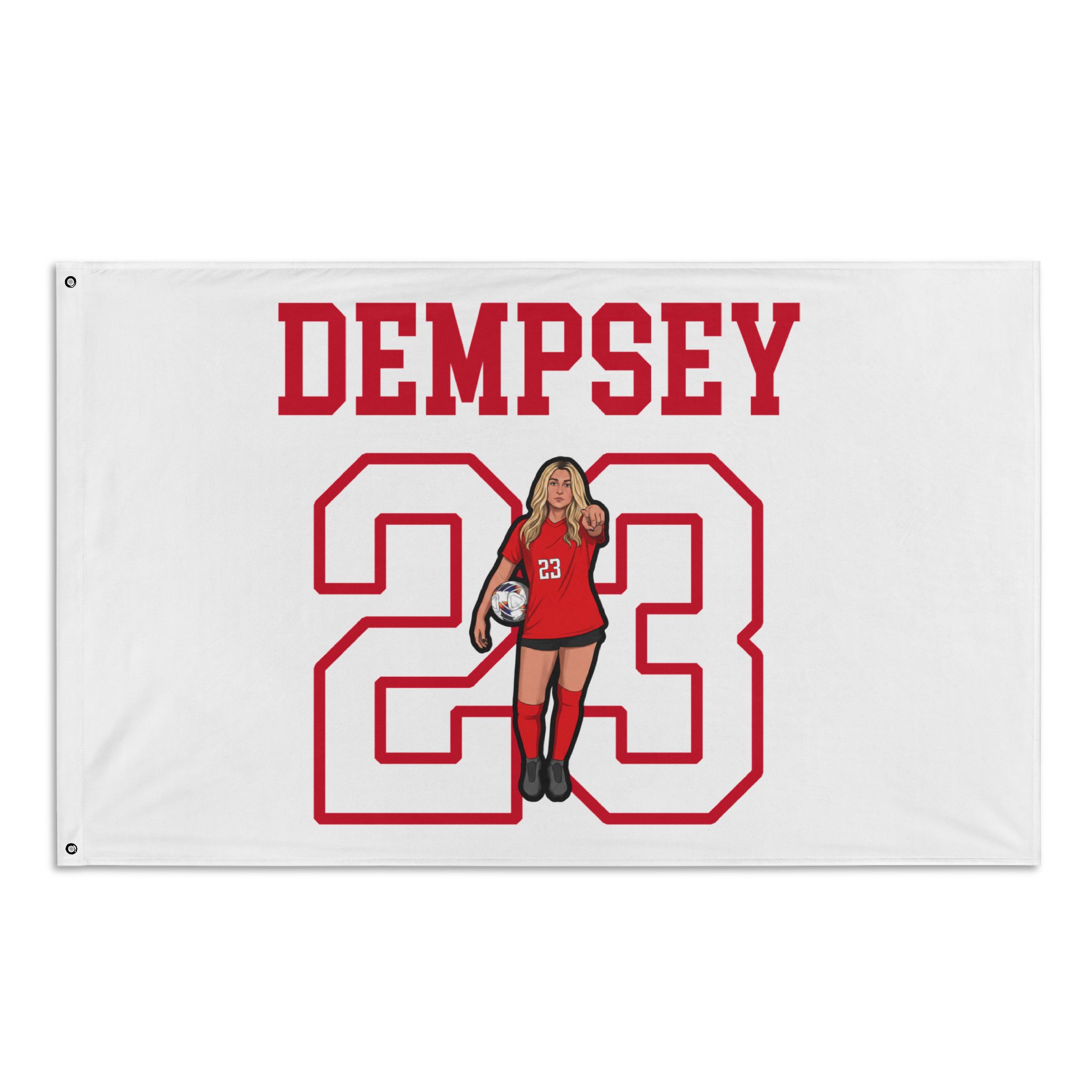 Flag (35 × 56 in) — character_shirsey in Classic