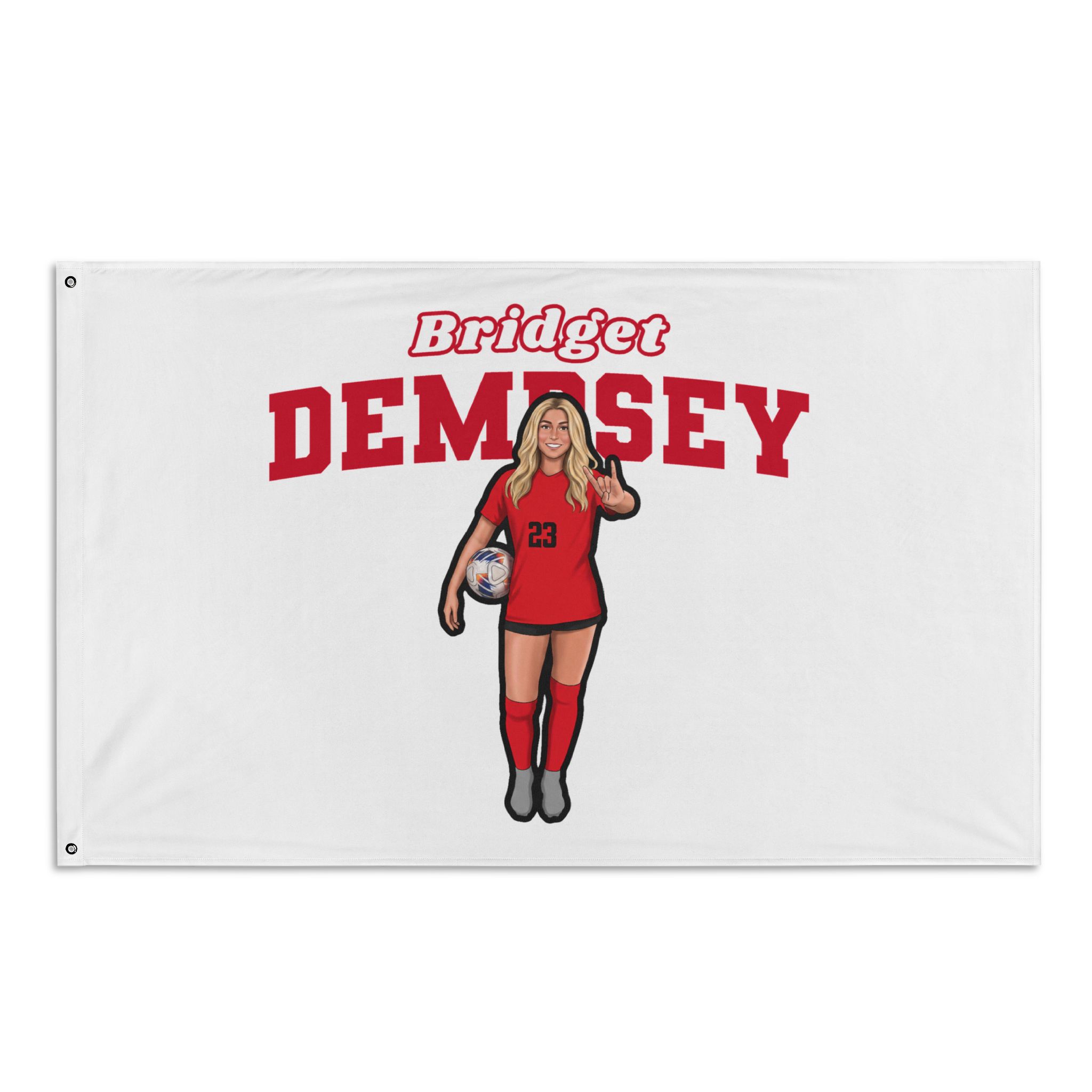 Flag (35 × 56 in) — character_name_arch in Classic