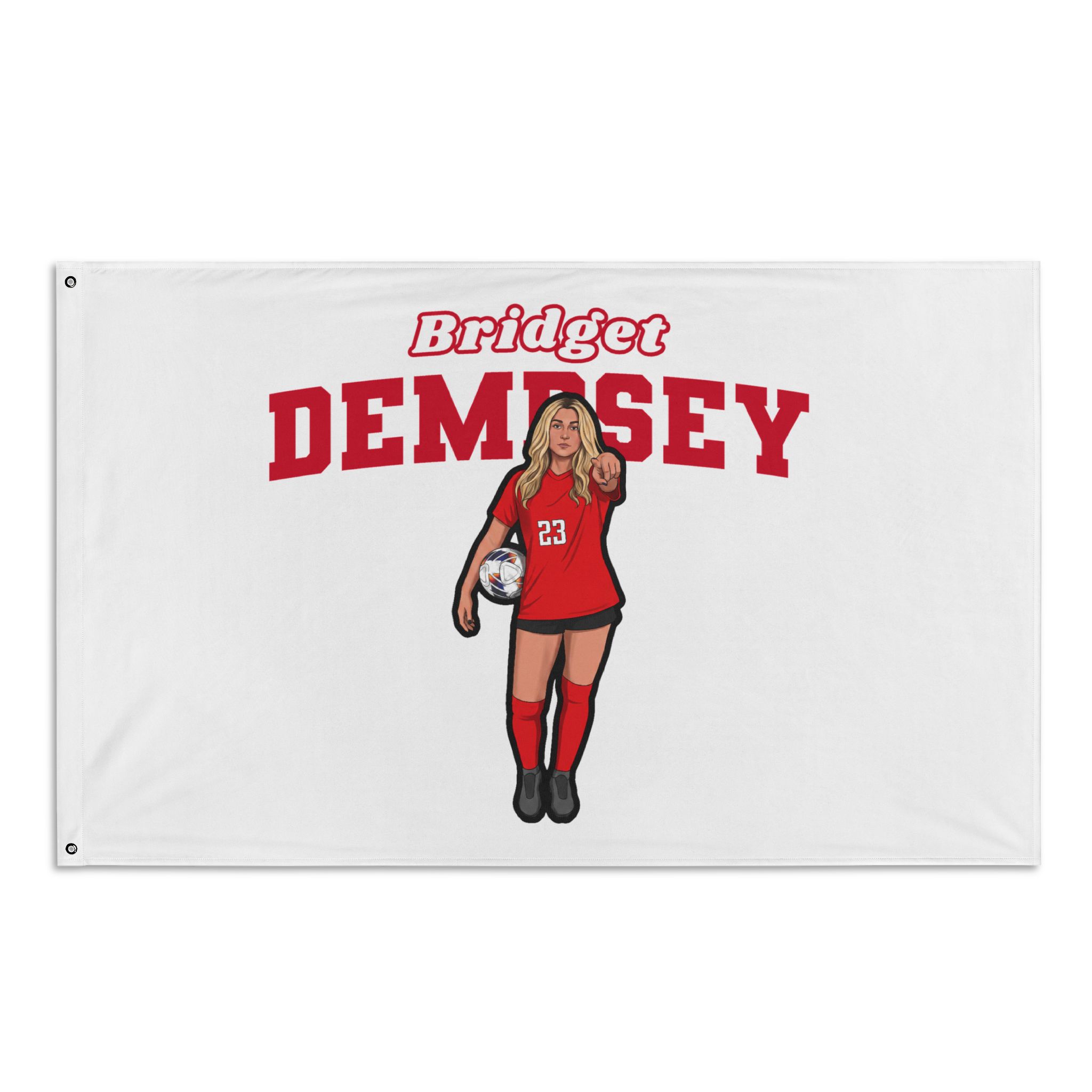 Flag (35 × 56 in) — character_name_arch in Classic