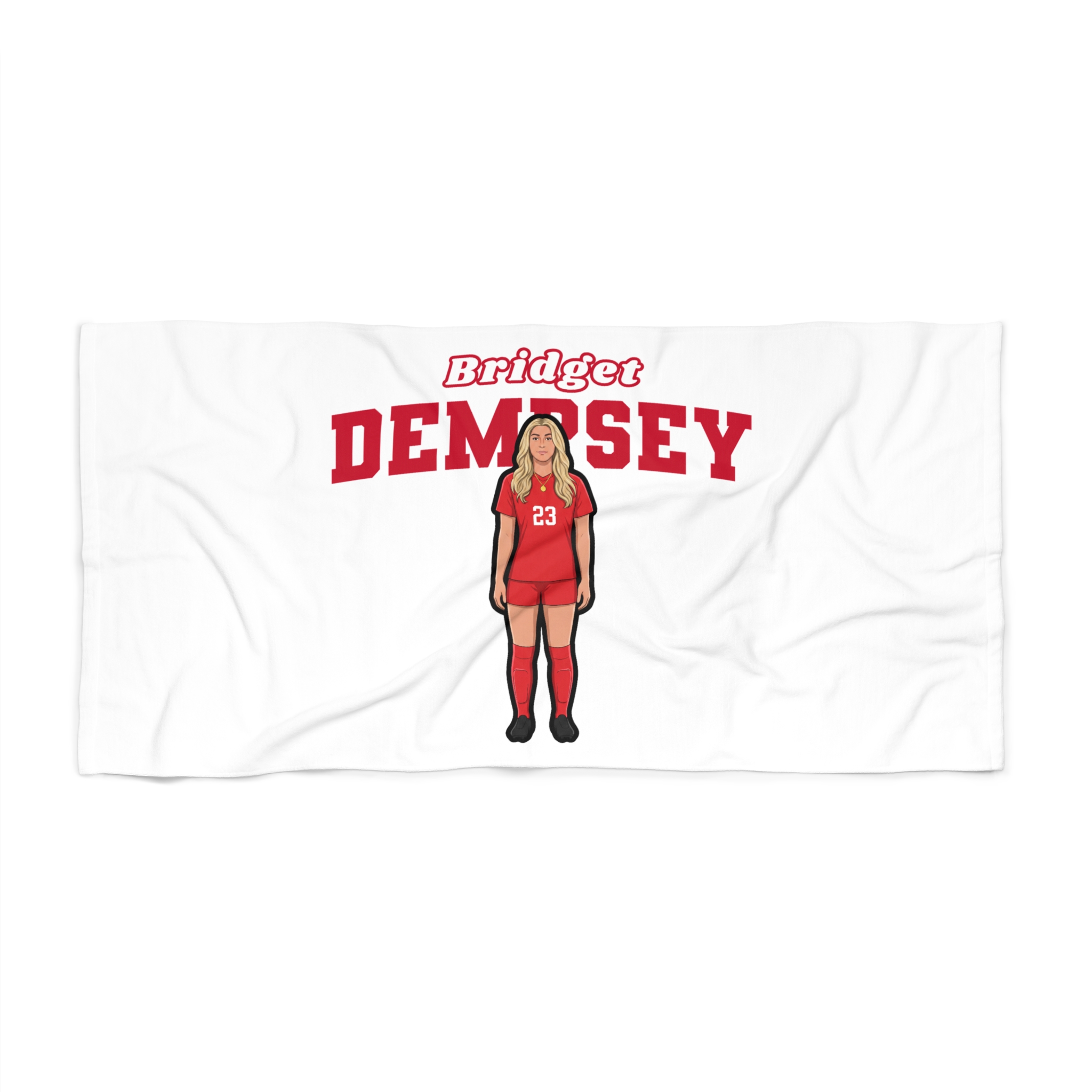 Beach Towel — character_name_arch in Classic