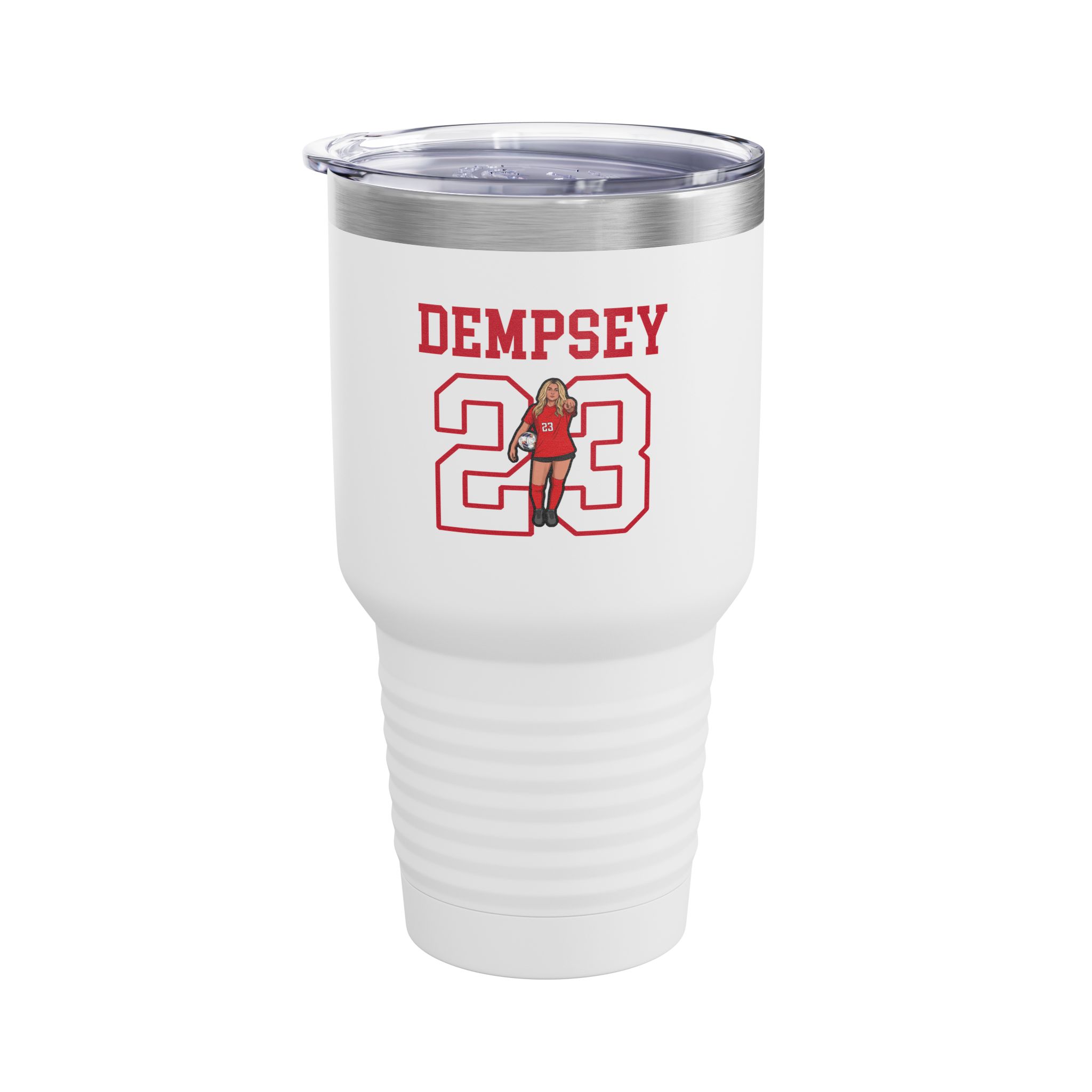 30oz Tumbler — character_shirsey in White