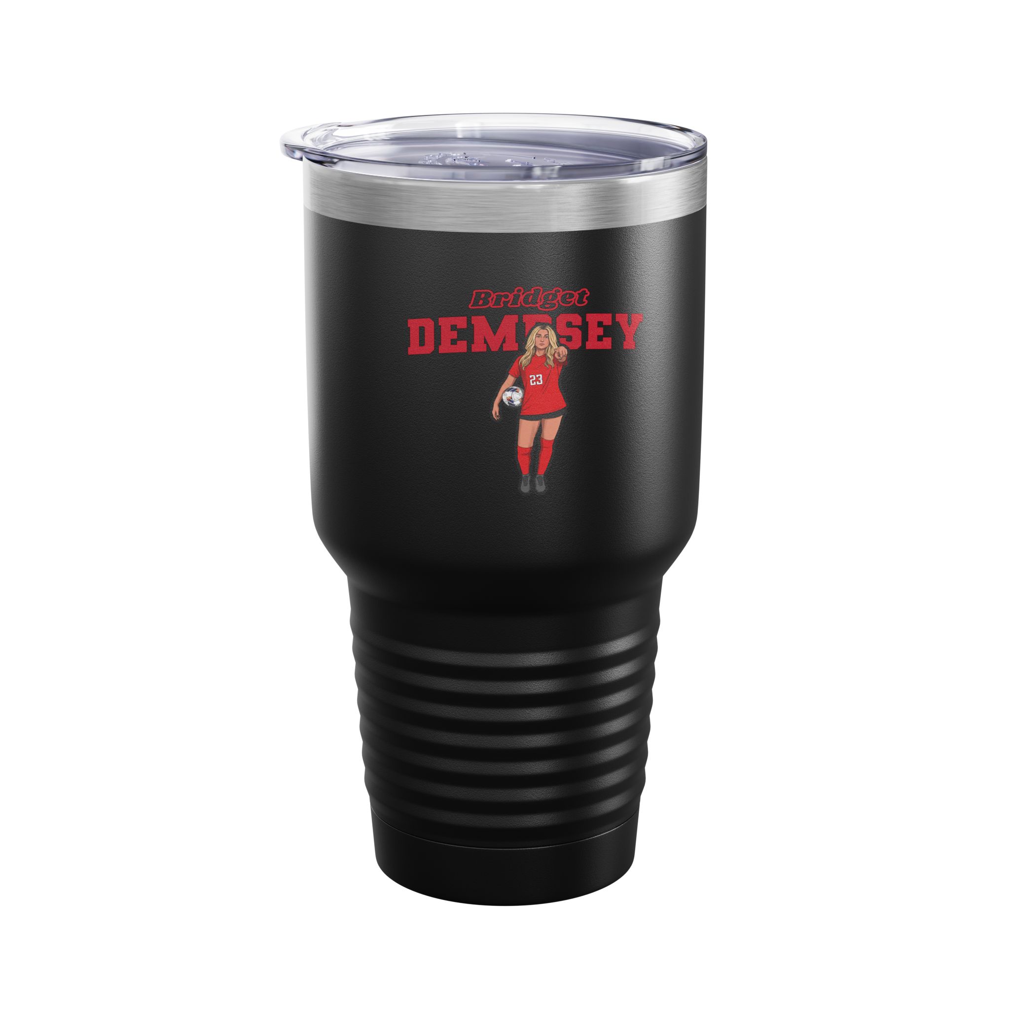 30oz Tumbler — character_name_arch in Black