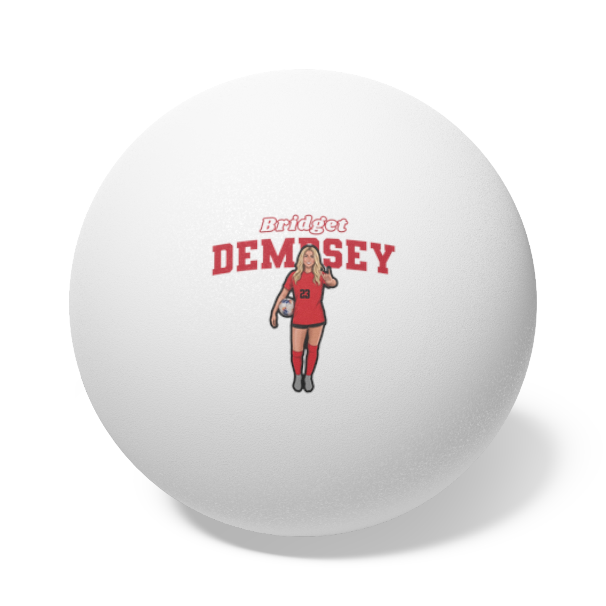 Ping Pong Balls, 6 pcs — character_name_arch in White