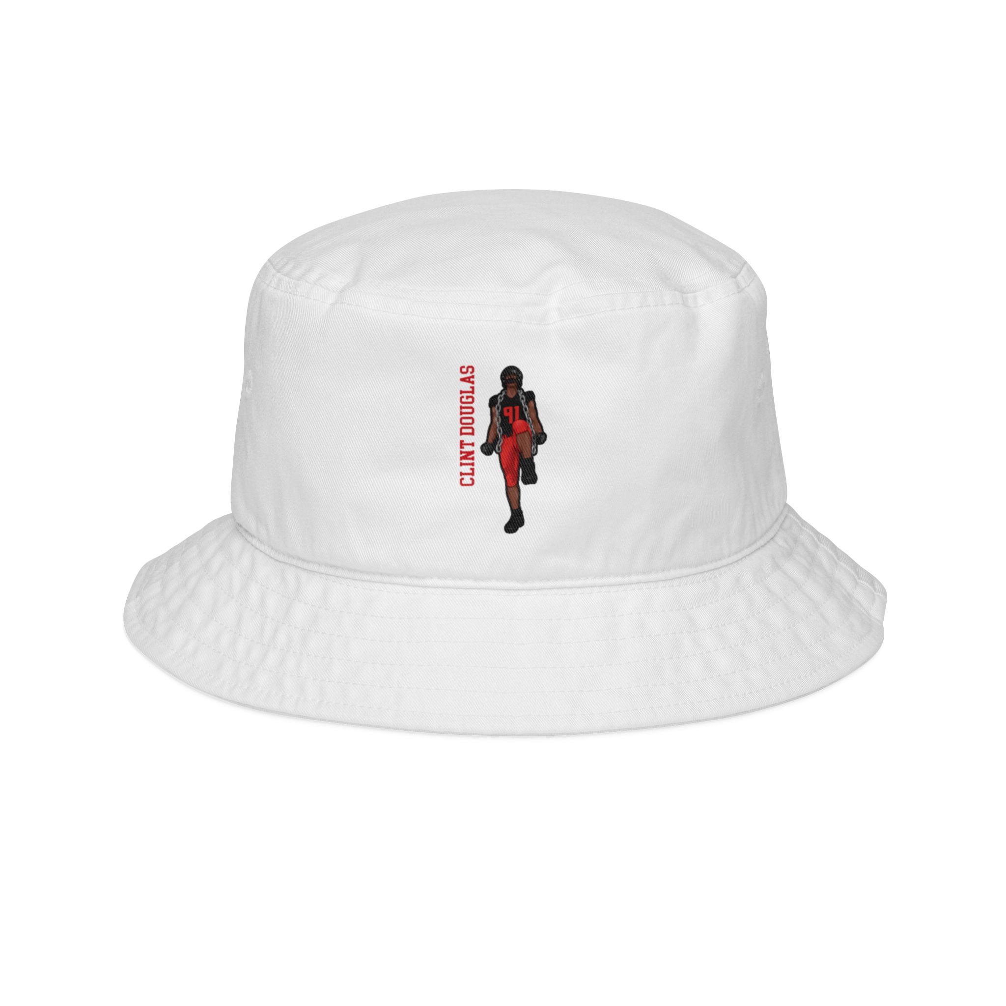 Bucket Hat — character_name_vertical in White