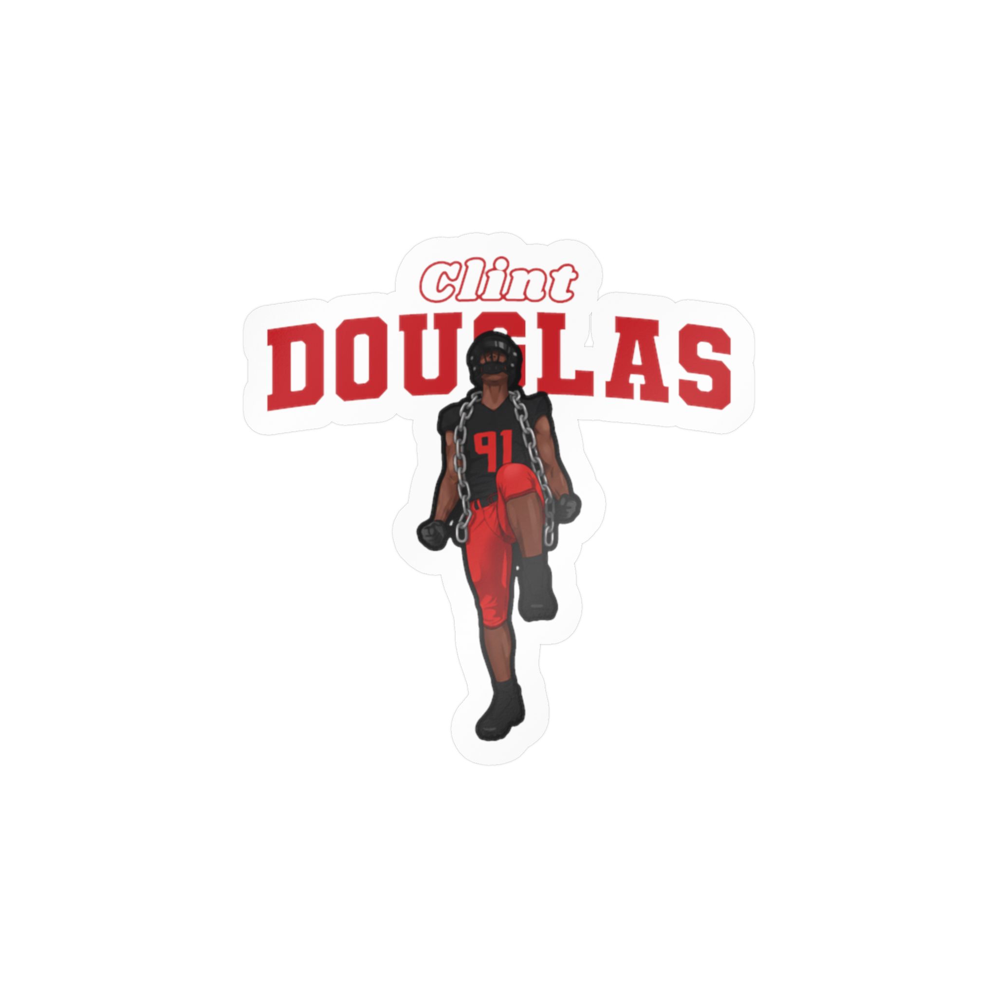 Vinyl Sticker — character_name_arch in Classic