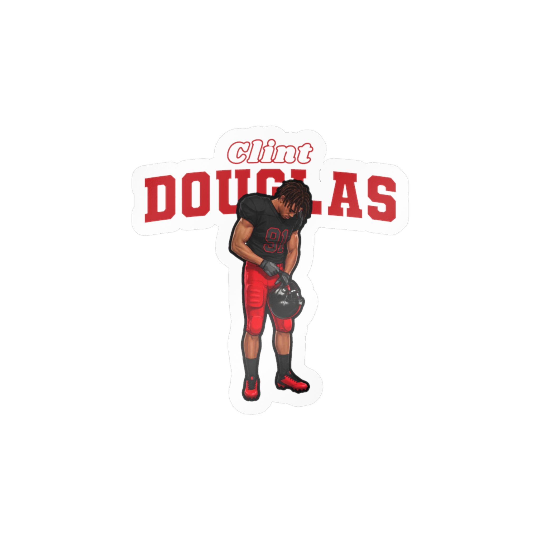 Vinyl Sticker — character_name_arch in Classic