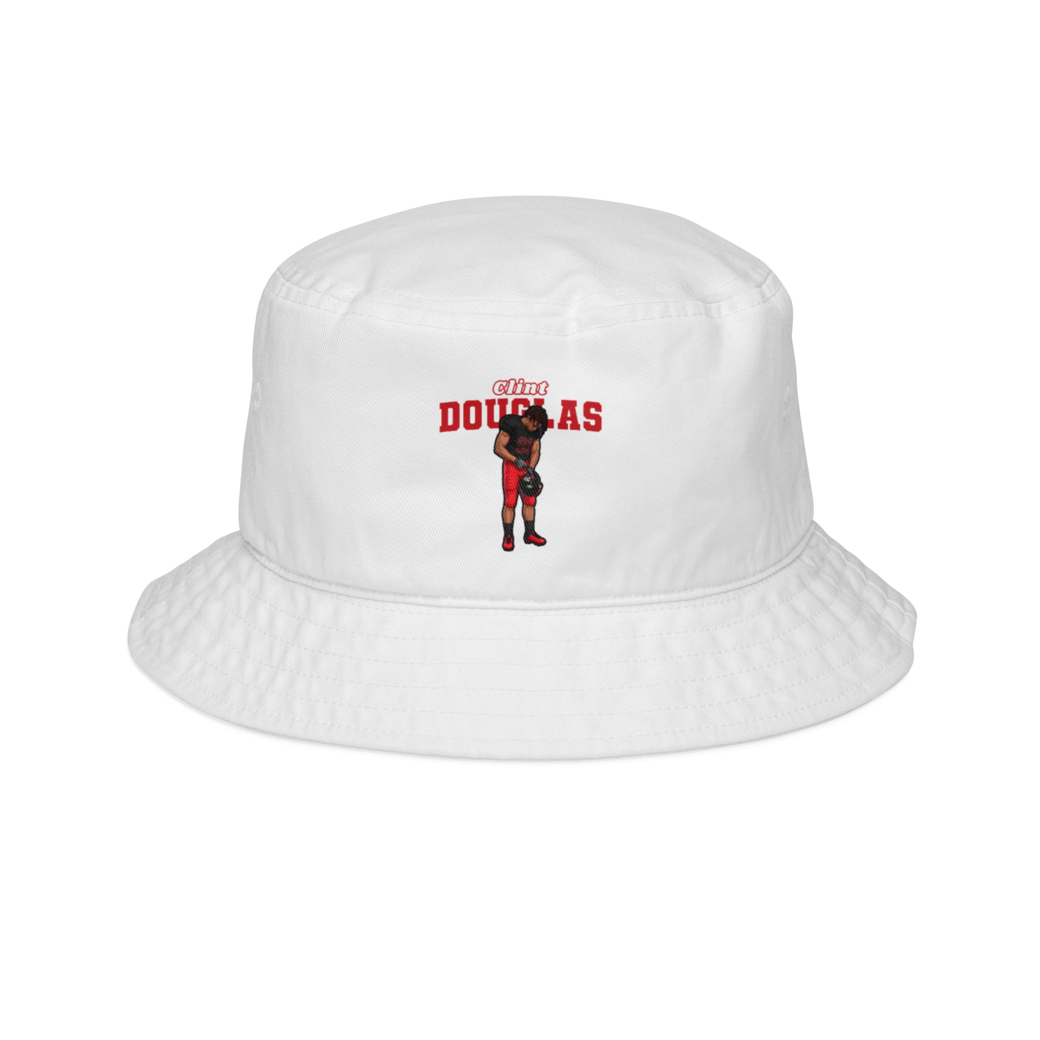 Bucket Hat — character_name_arch in White