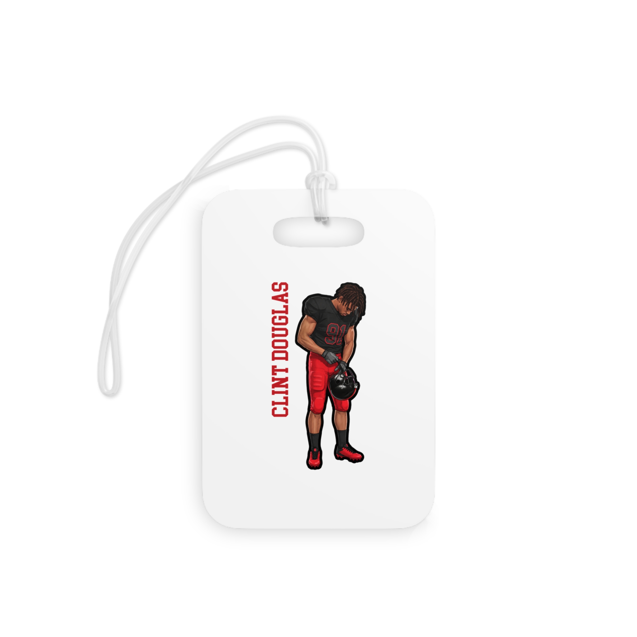 Bag Tag — character_name_vertical in Classic