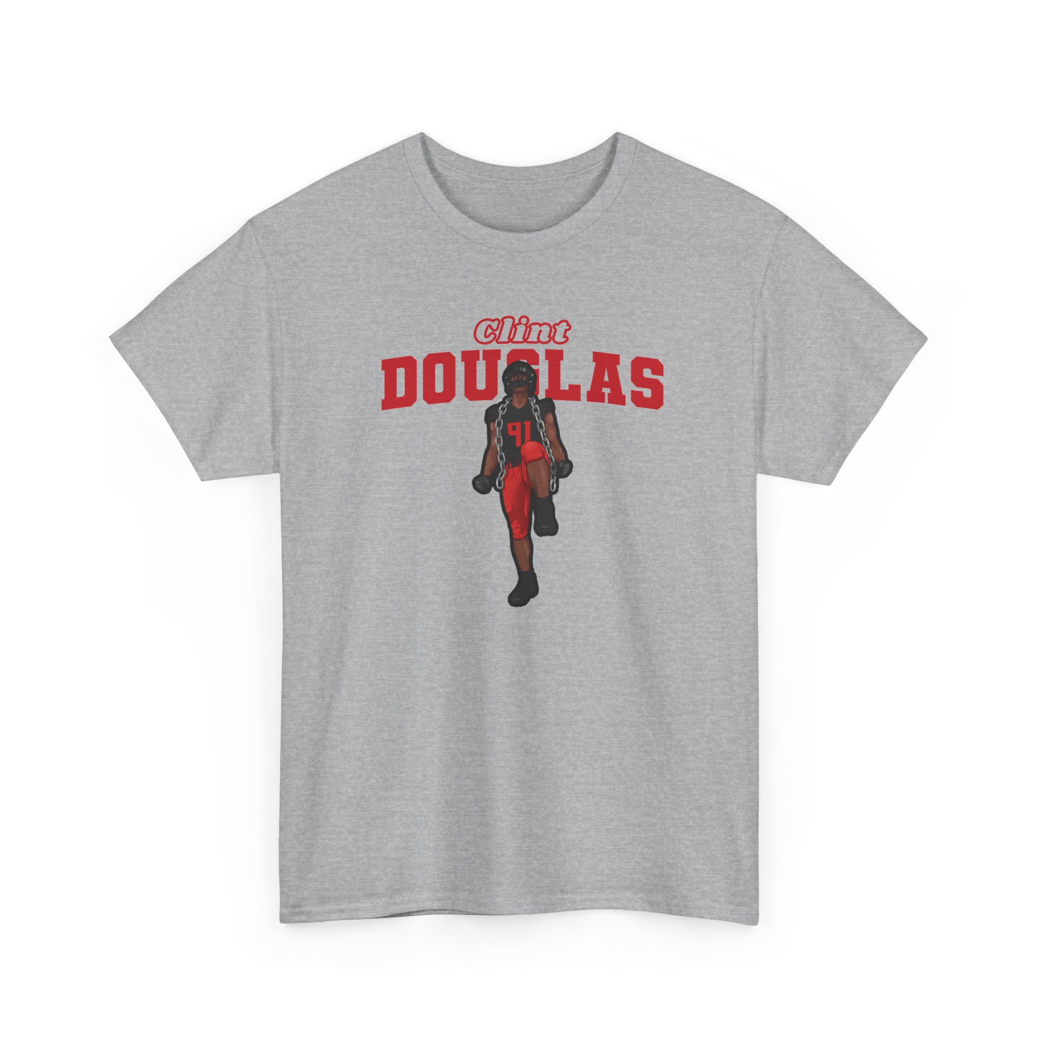 Tee — character_name_arch in Grey