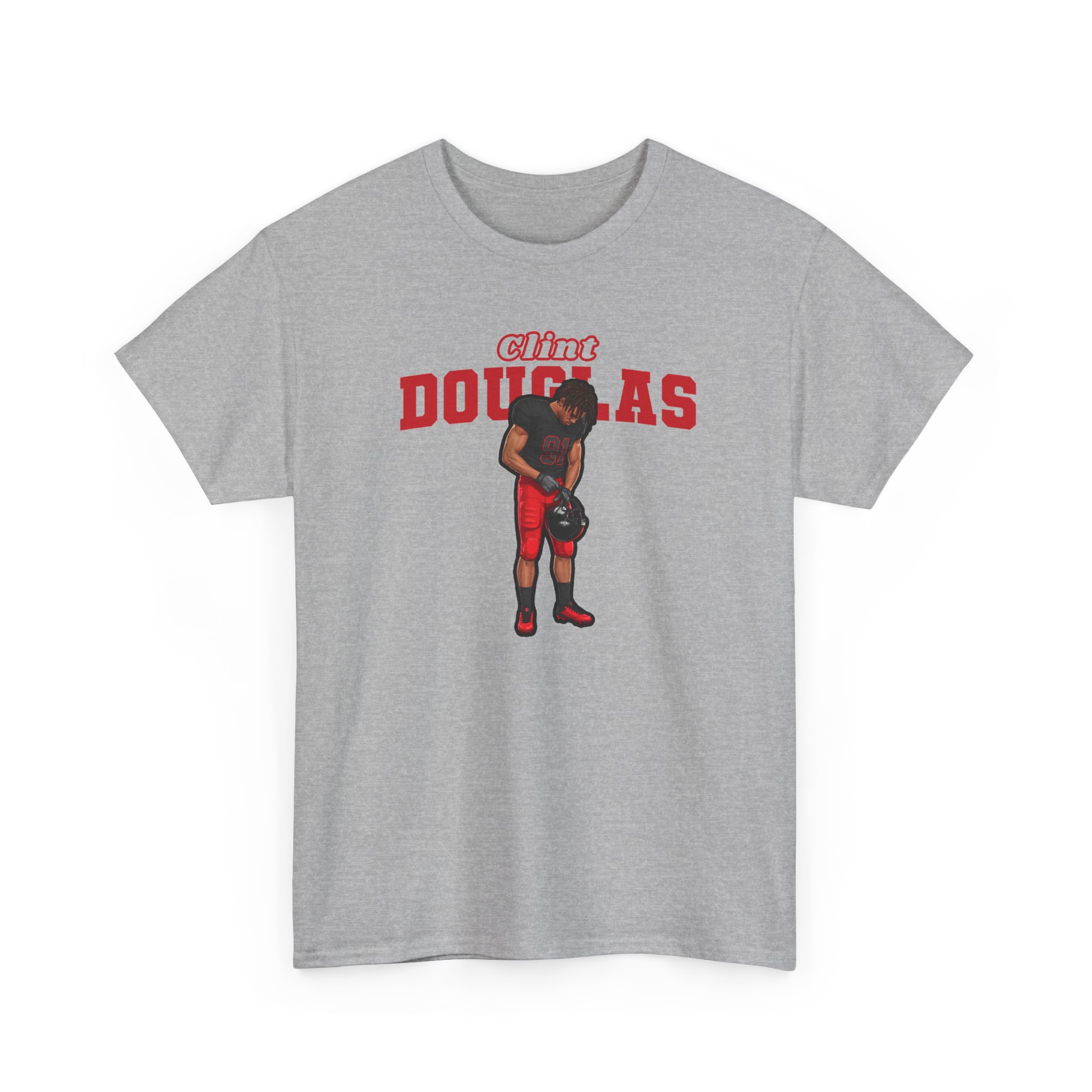 Tee — character_name_arch in Grey