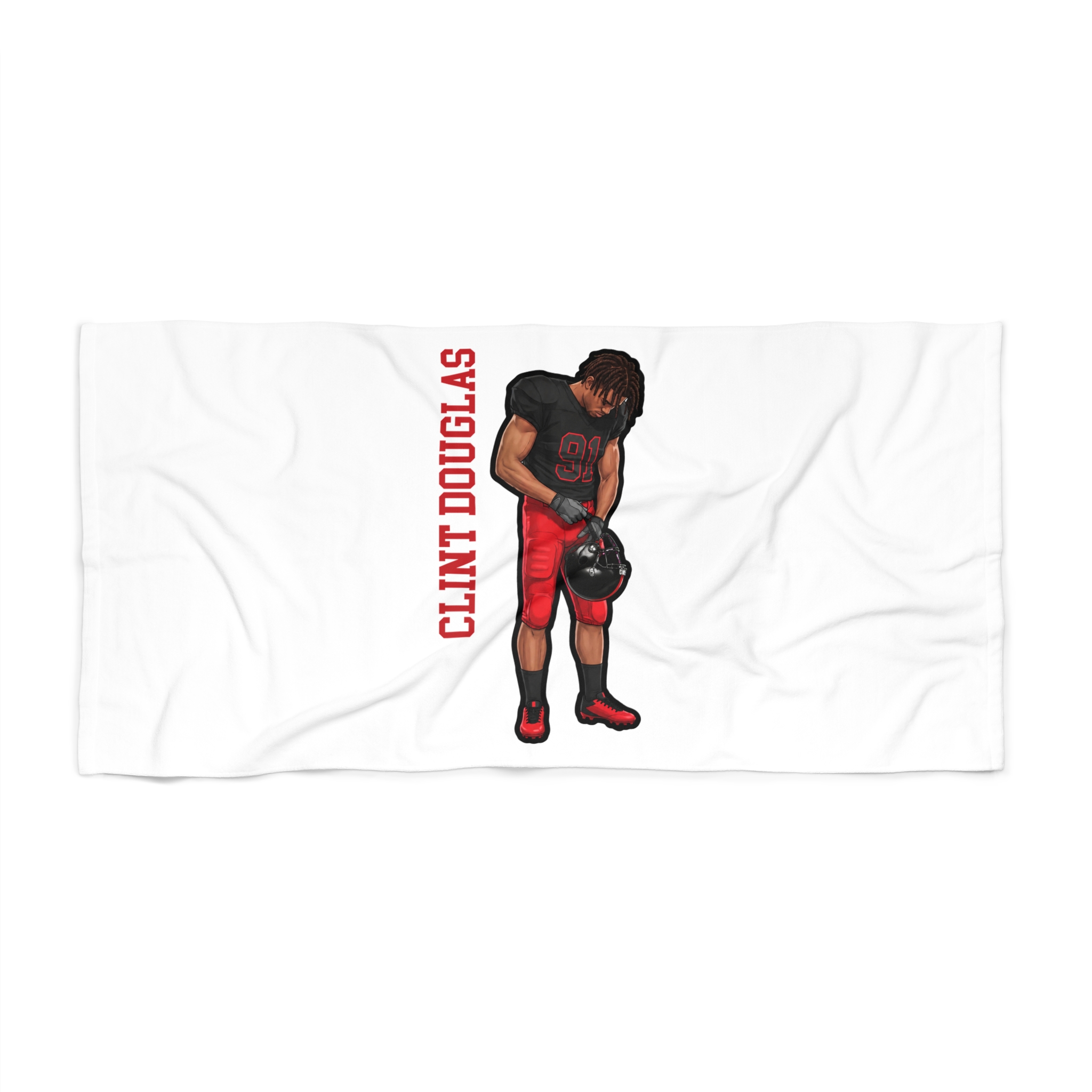 Beach Towel — character_name_vertical in Classic