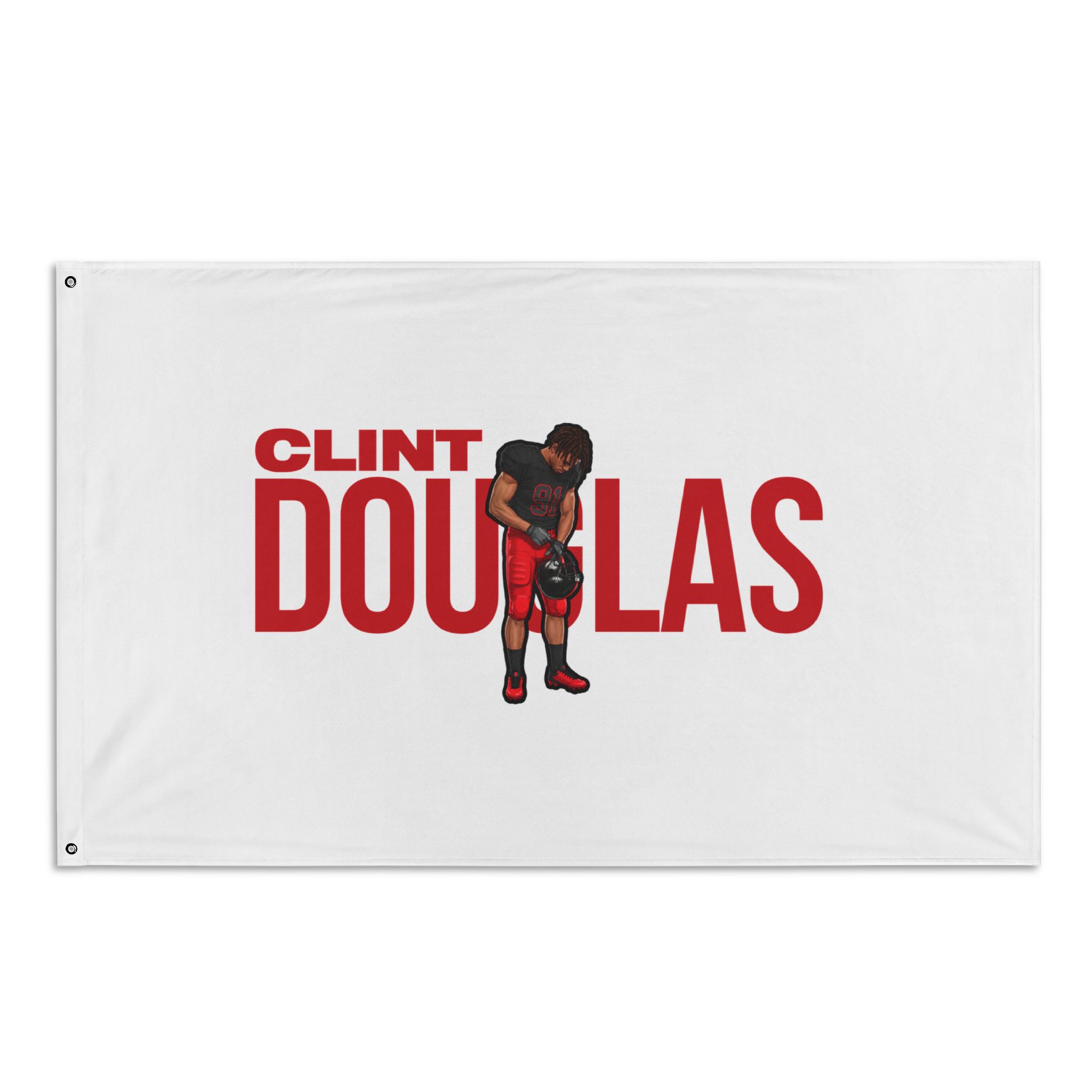 Flag (35 × 56 in) — character_player_name in Classic