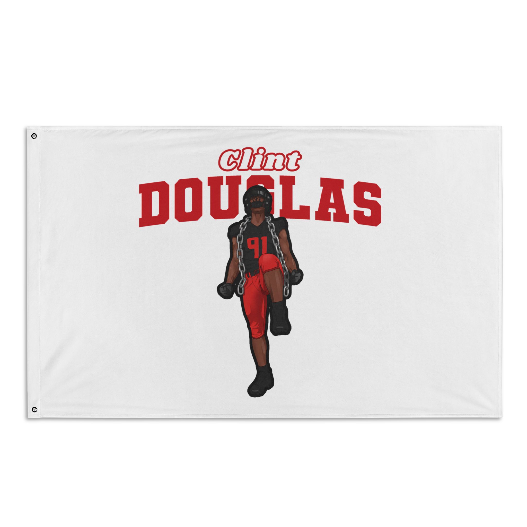 Flag (35 × 56 in) — character_name_arch in Classic