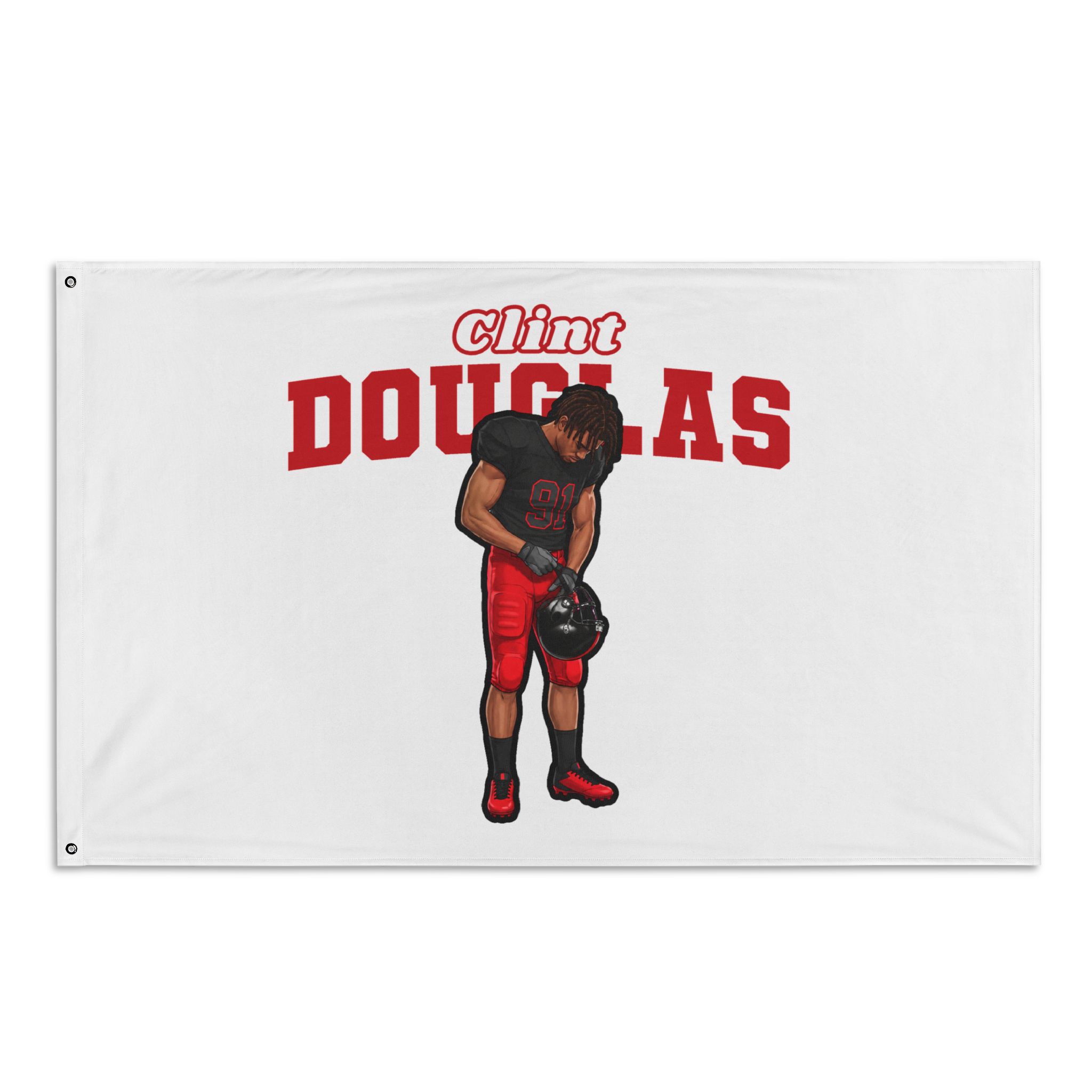Flag (35 × 56 in) — character_name_arch in Classic