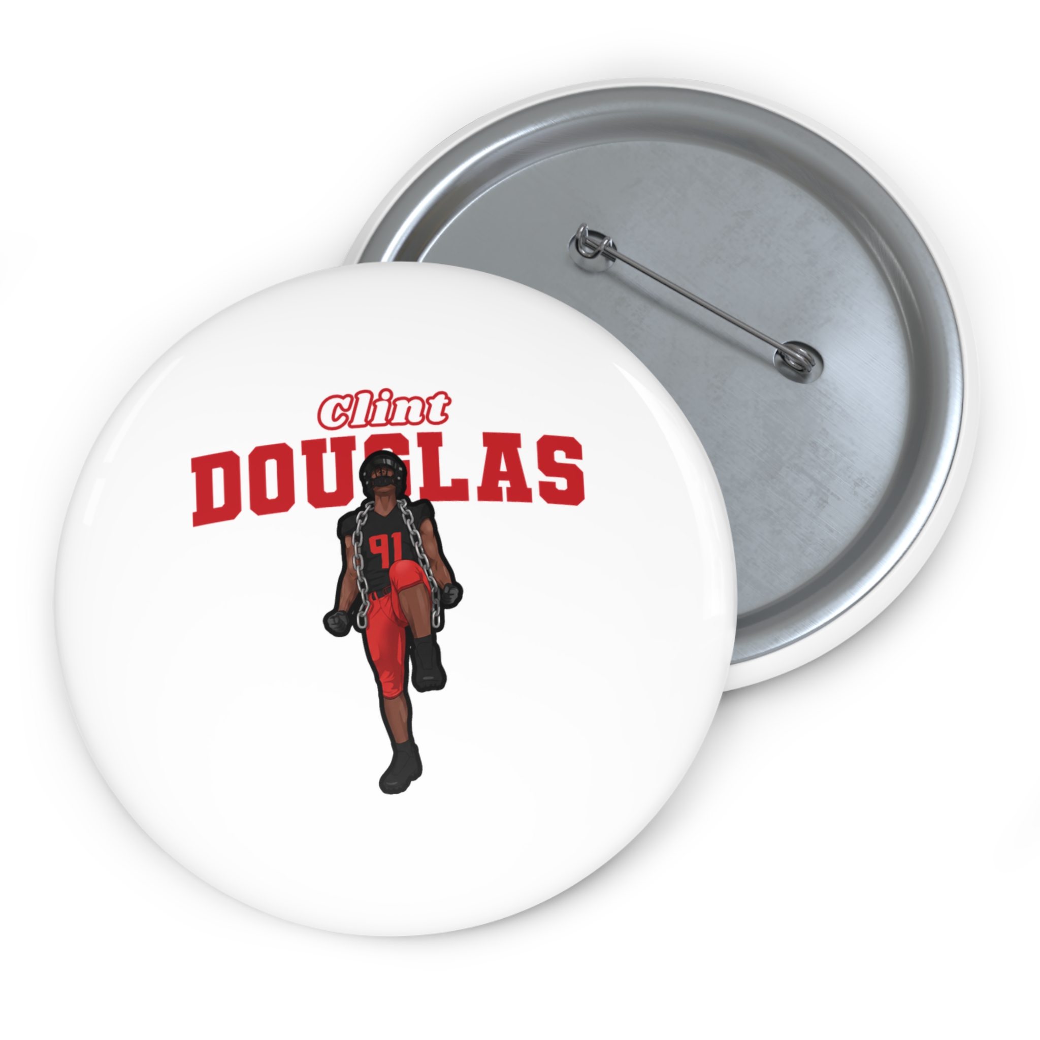 Game Day Pin — character_name_arch in Classic
