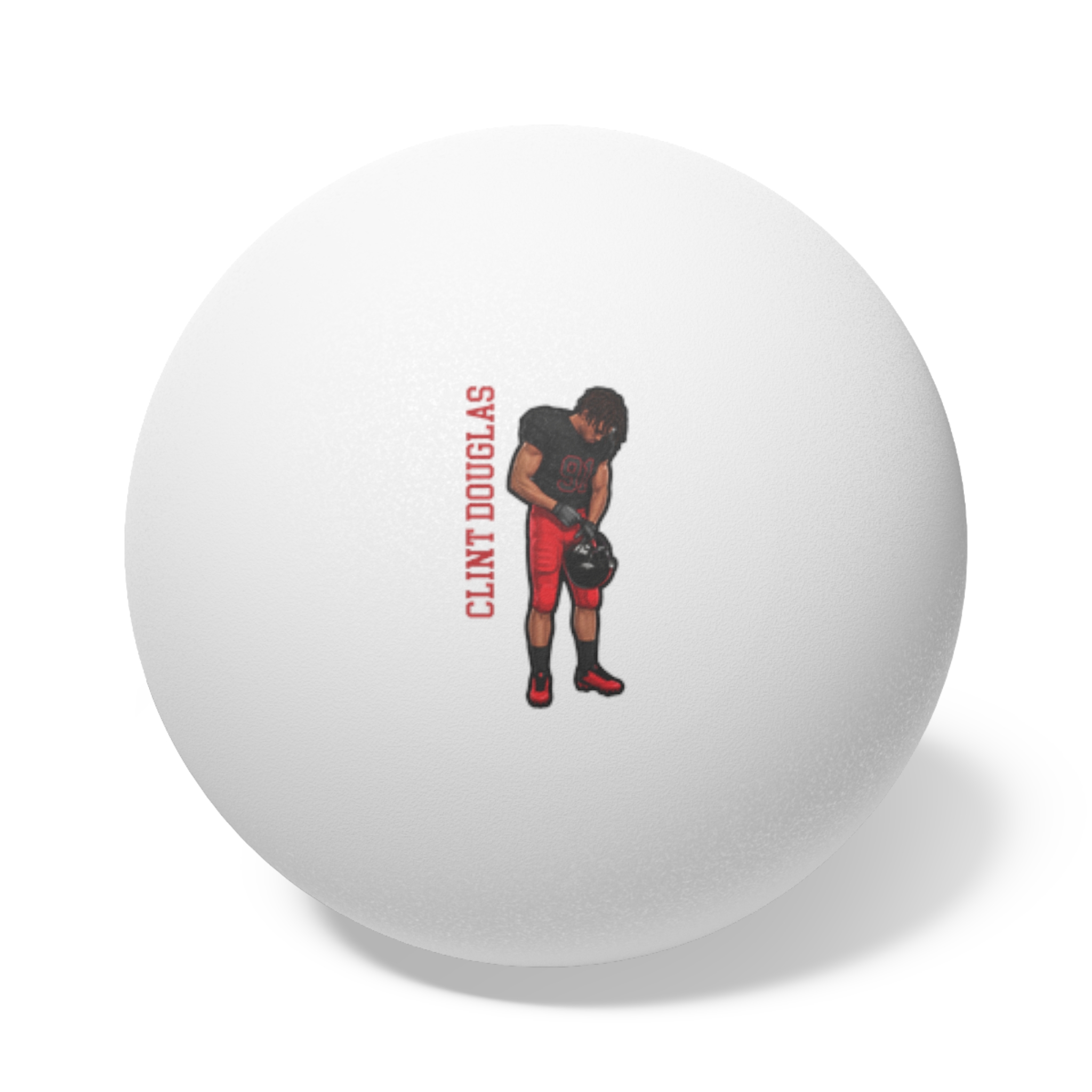 Ping Pong Balls, 6 pcs — character_name_vertical in White