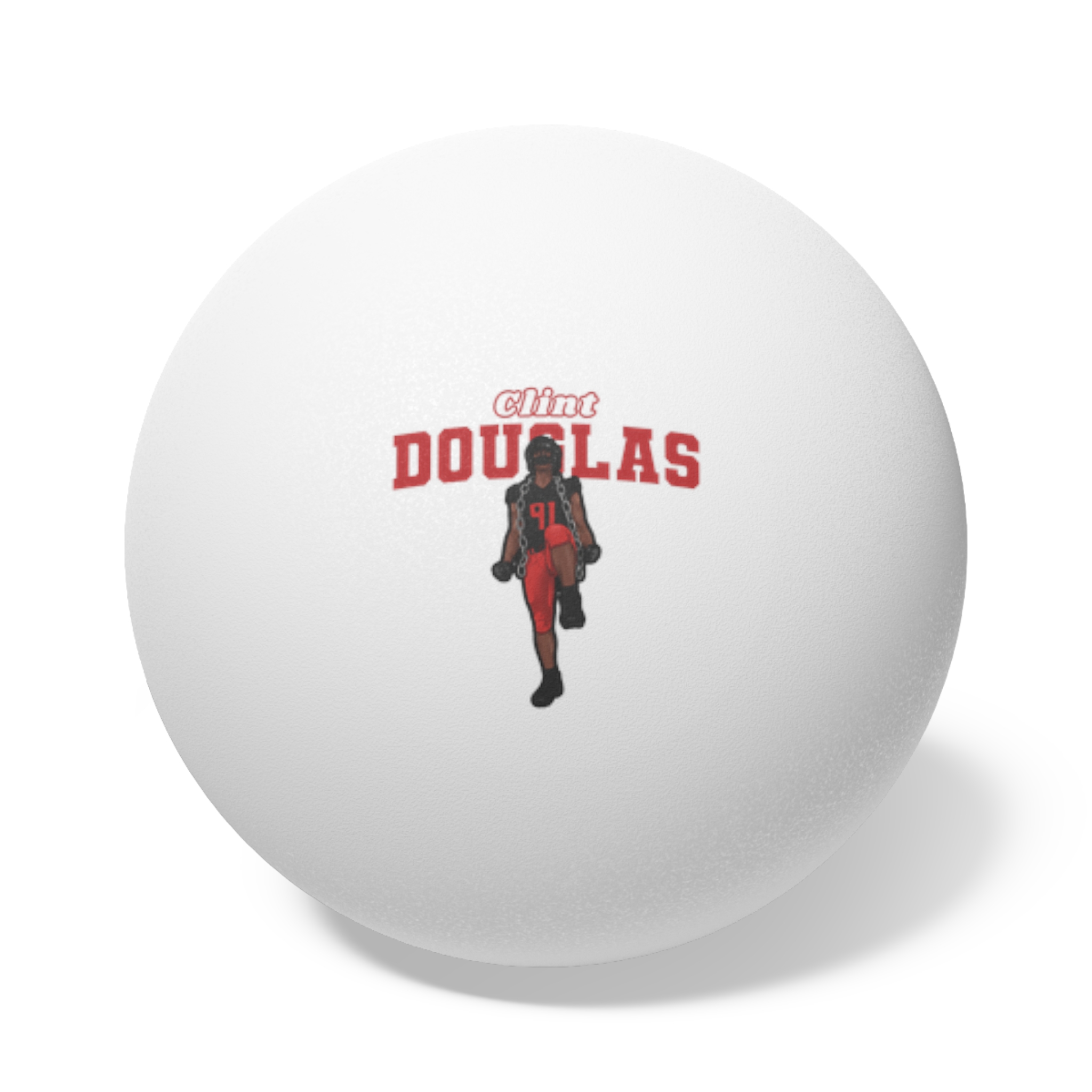 Ping Pong Balls, 6 pcs — character_name_arch in White