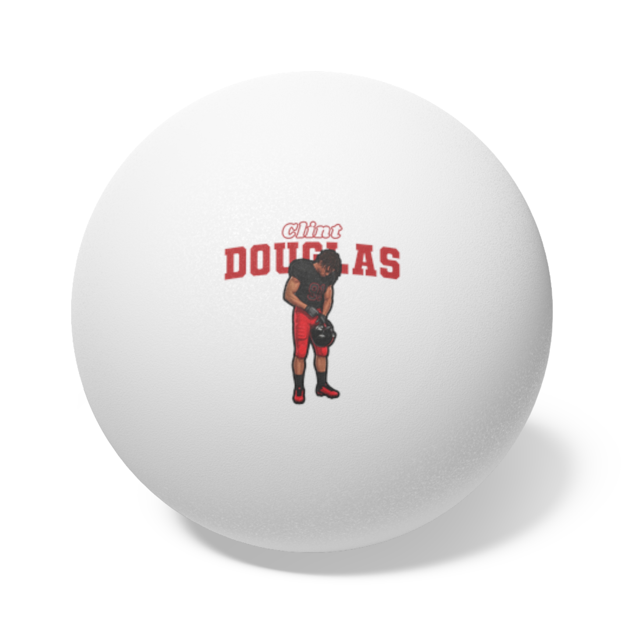 Ping Pong Balls, 6 pcs — character_name_arch in White