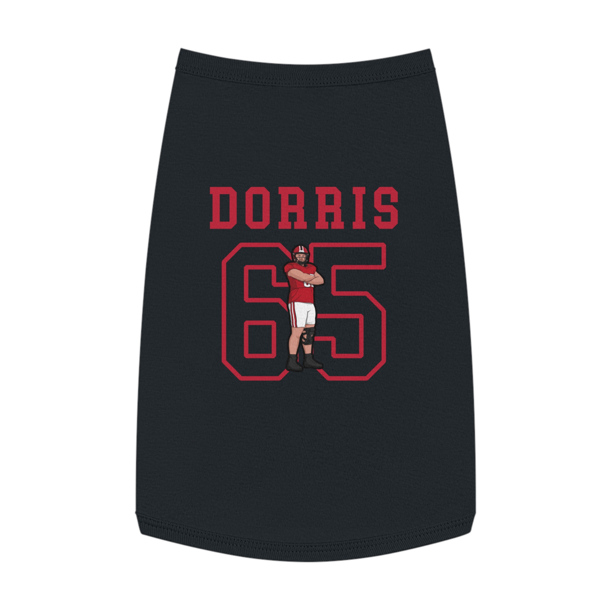 Pet Tank Top — character_shirsey in Black