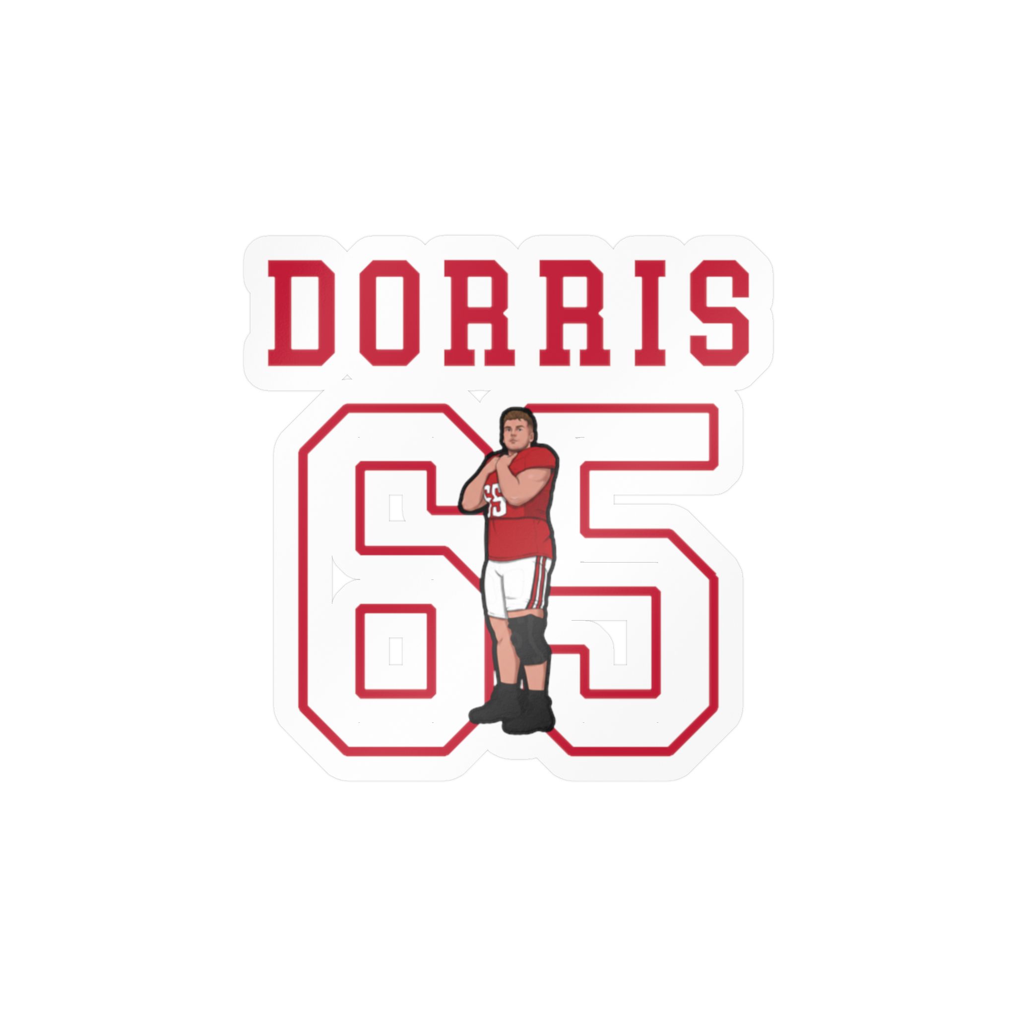Vinyl Sticker — character_shirsey in Classic