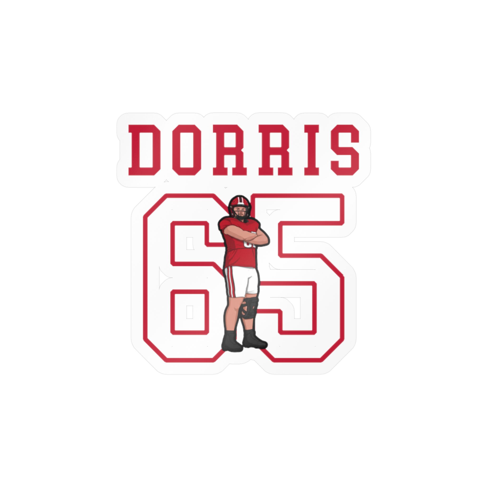 Vinyl Sticker — character_shirsey in Classic