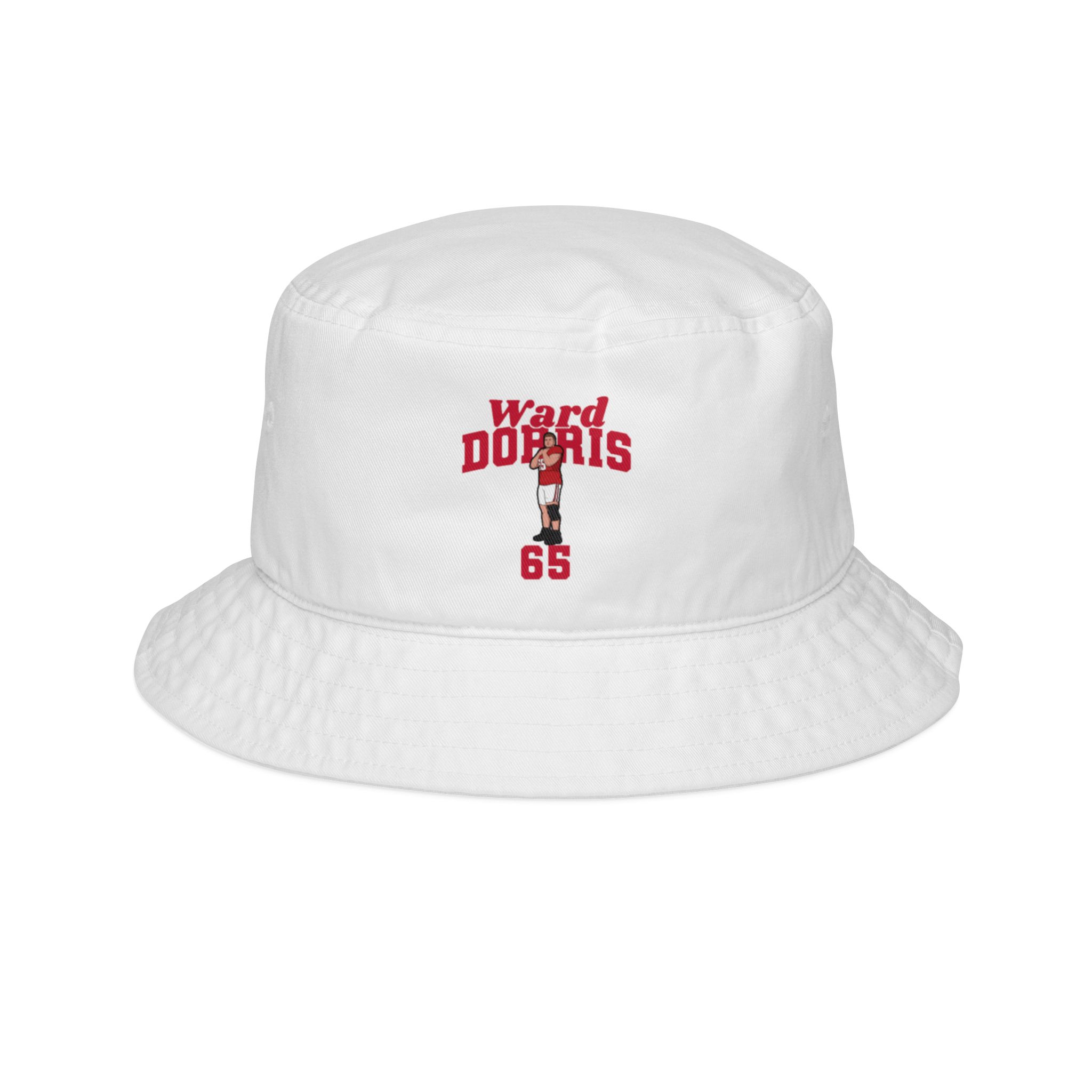 Bucket Hat — character_signature_arch in White