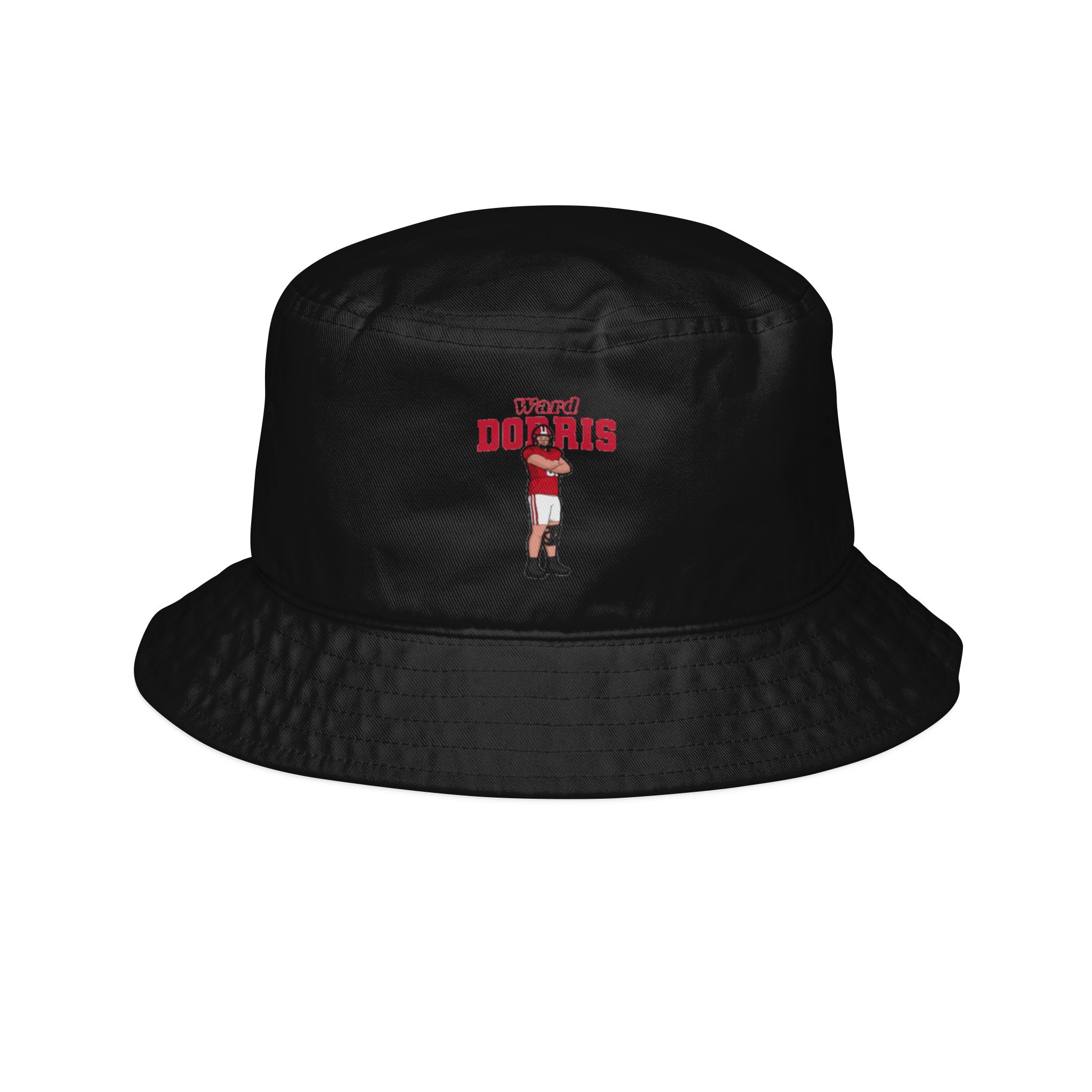 Bucket Hat — character_name_arch in Black
