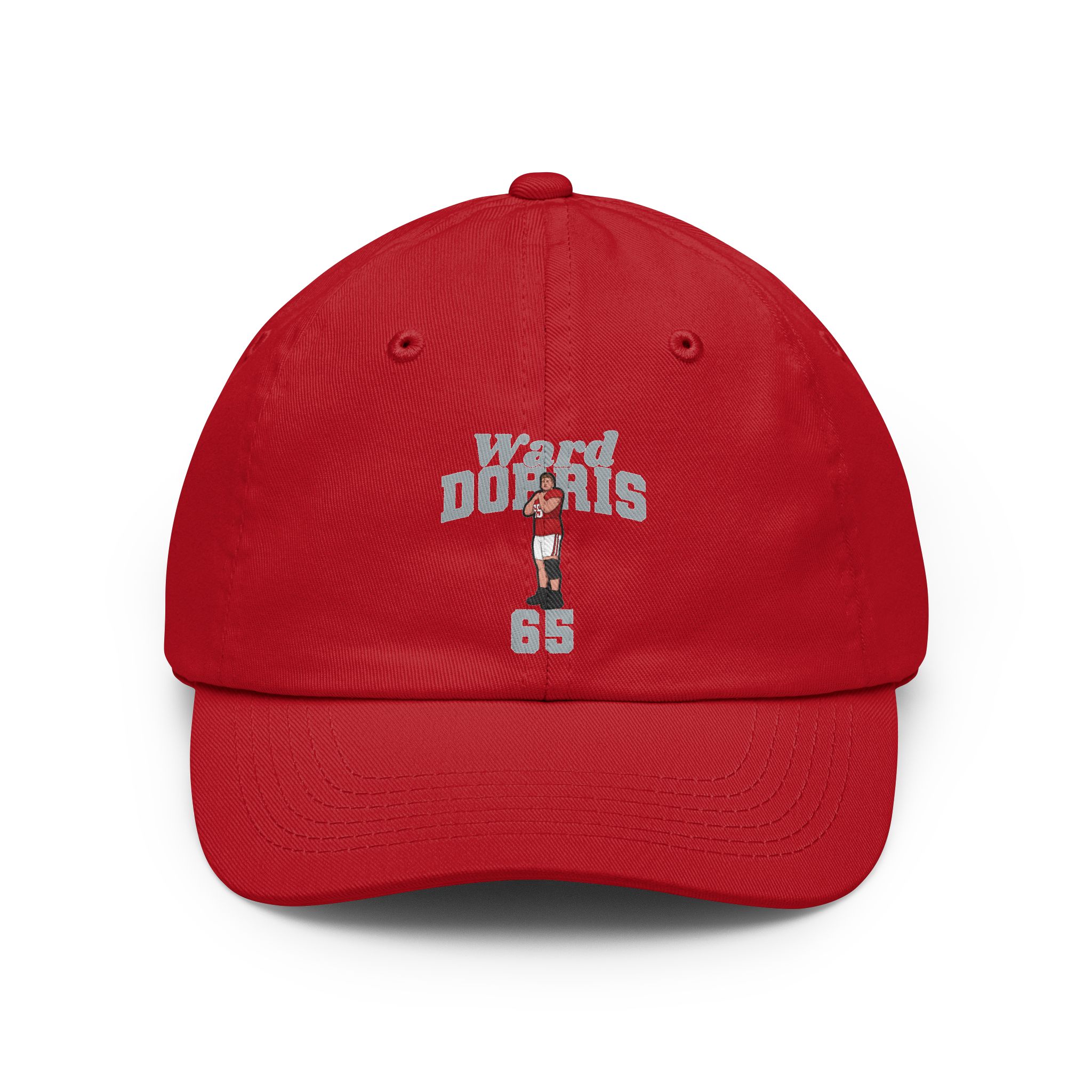 Classic Cap — character_signature_arch in Red