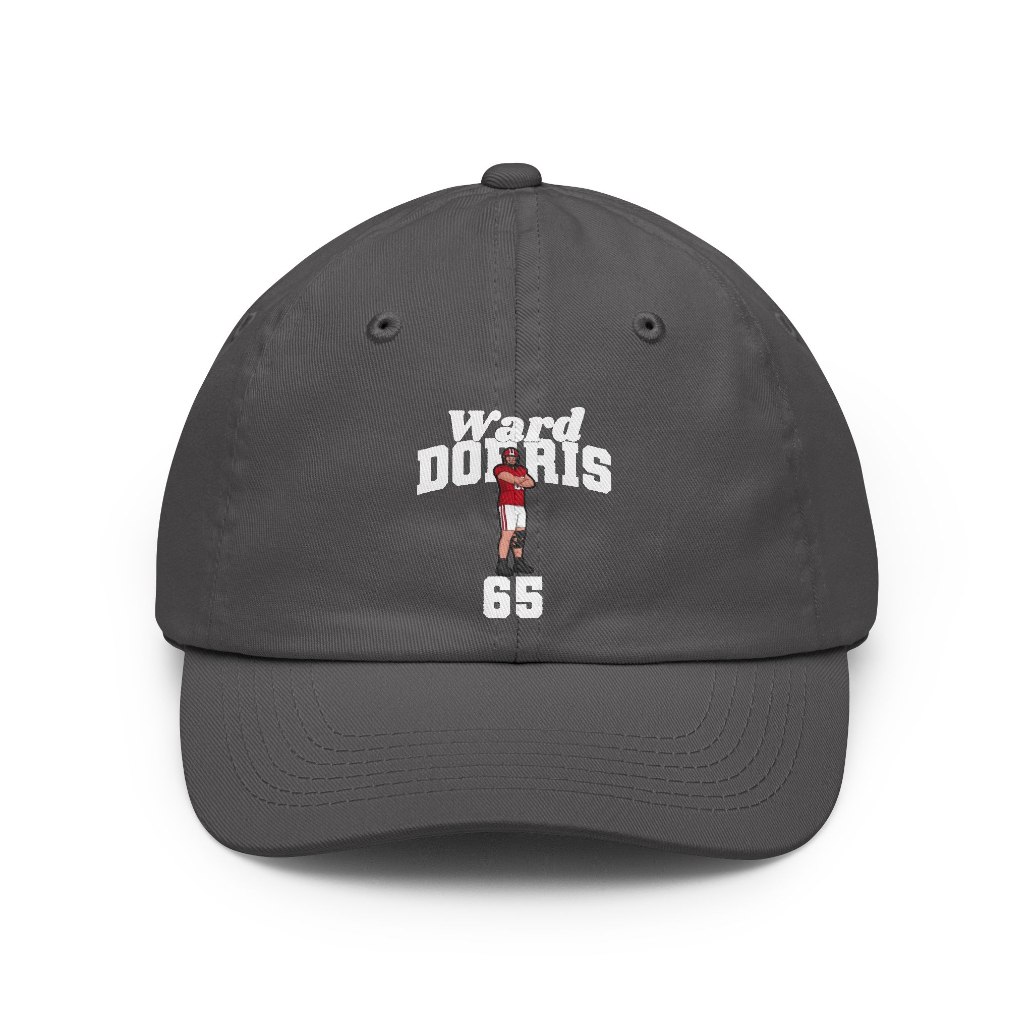 Classic Cap — character_signature_arch in Grey