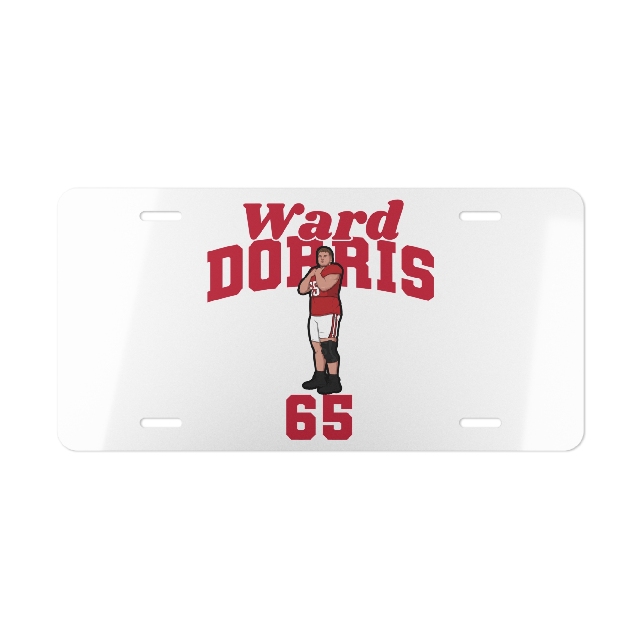 License Plate — character_signature_arch in Classic