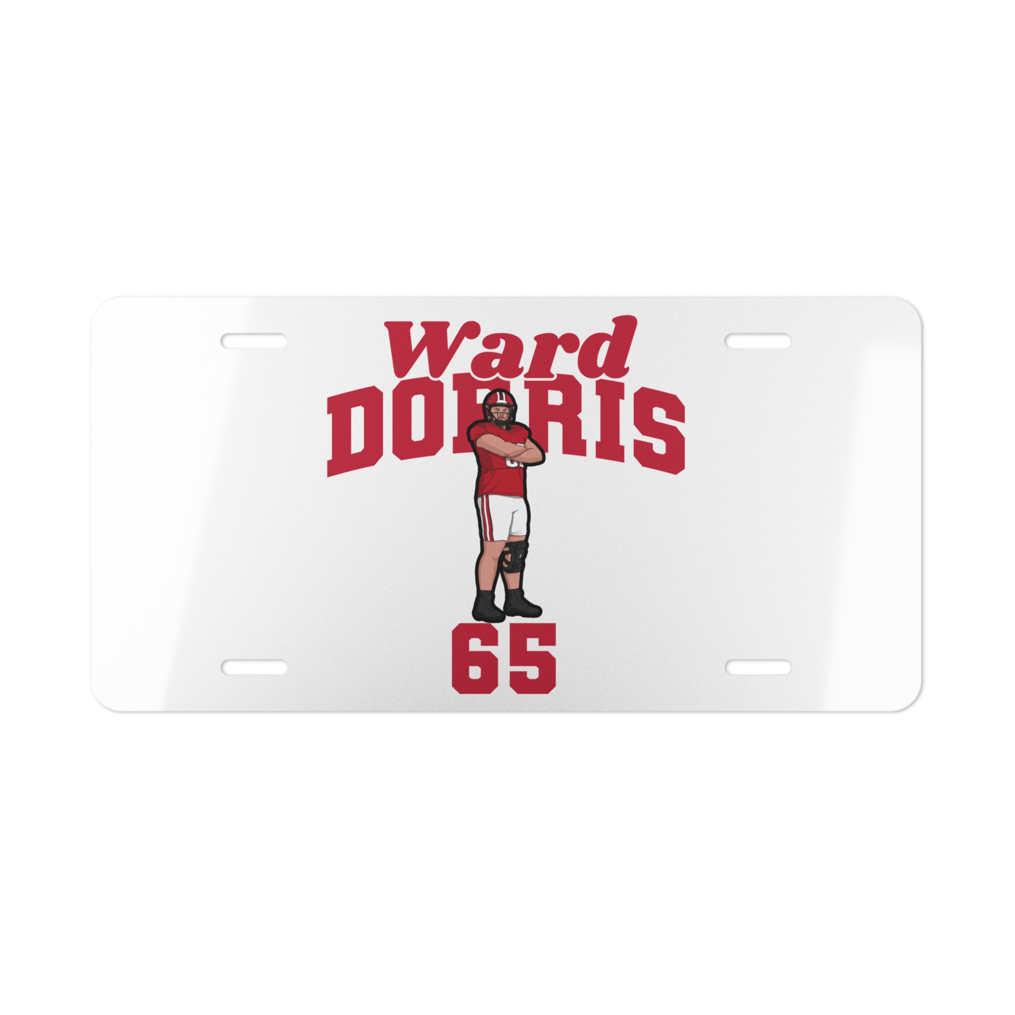 License Plate — character_signature_arch in Classic