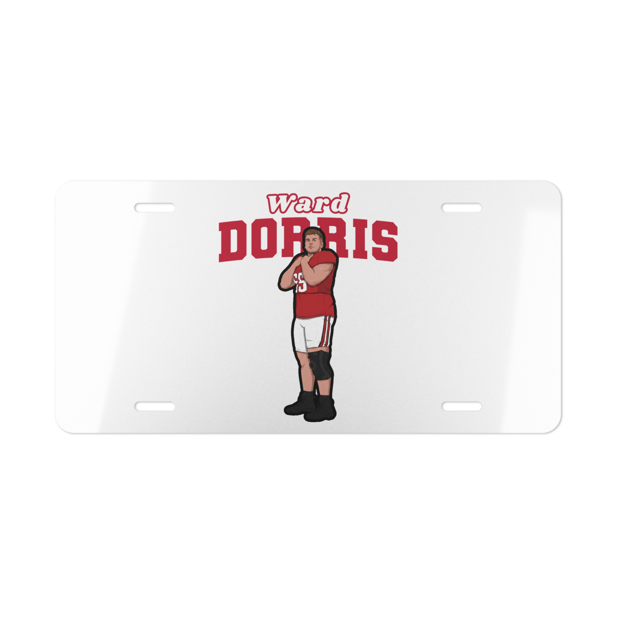 License Plate — character_name_arch in Classic
