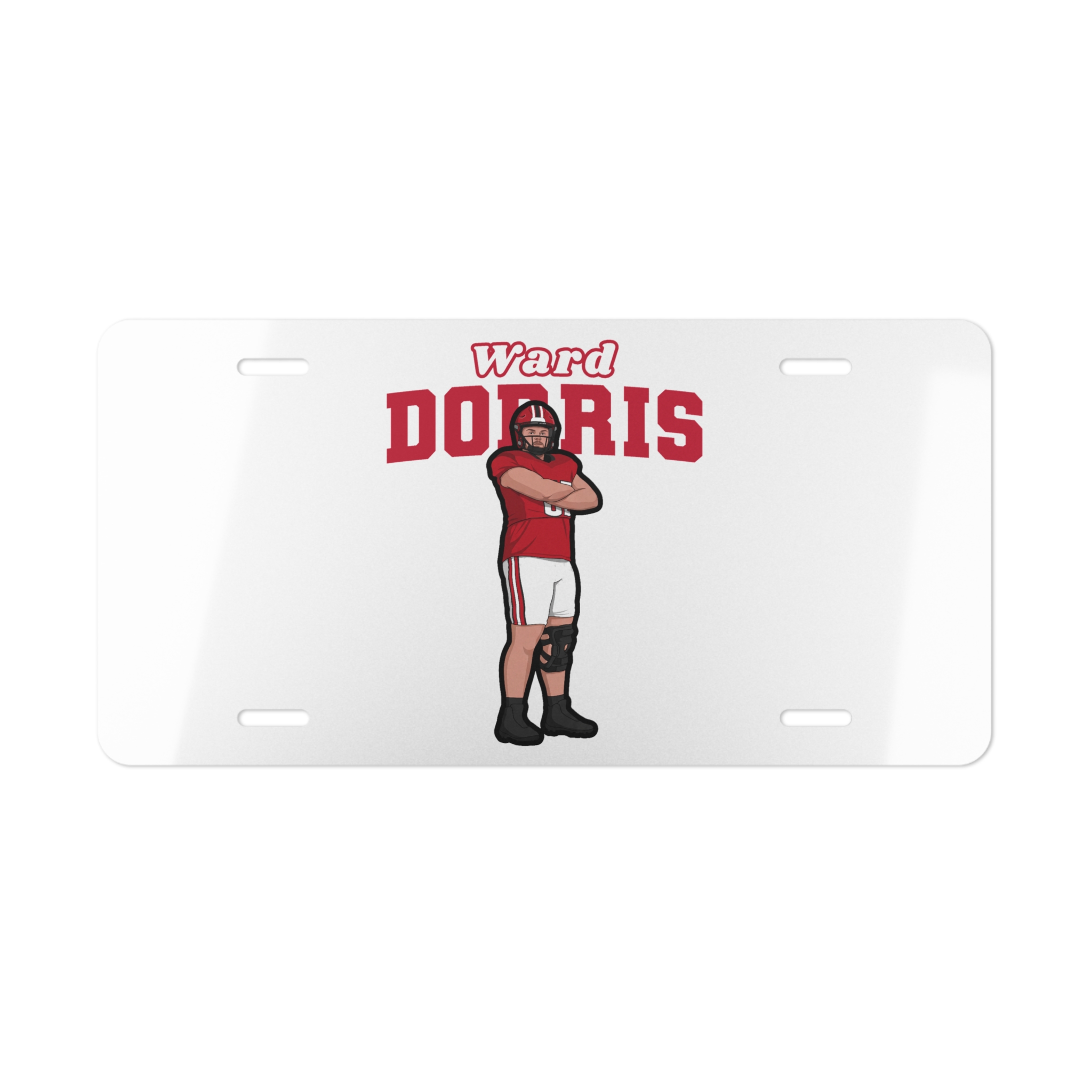 License Plate — character_name_arch in Classic
