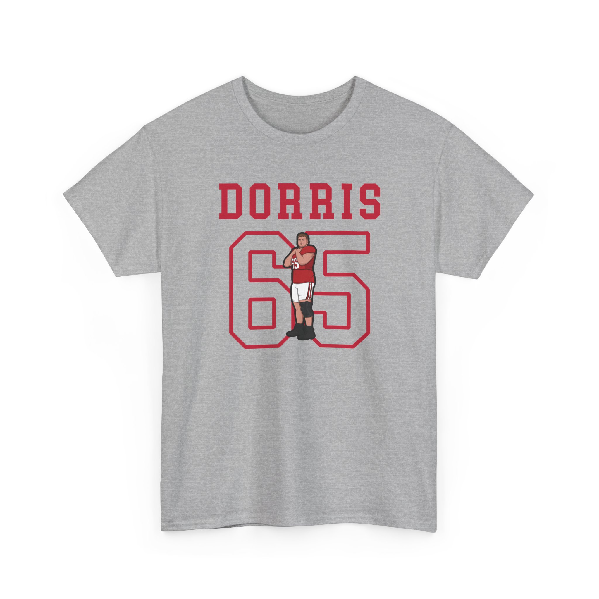 Tee — character_shirsey in Grey