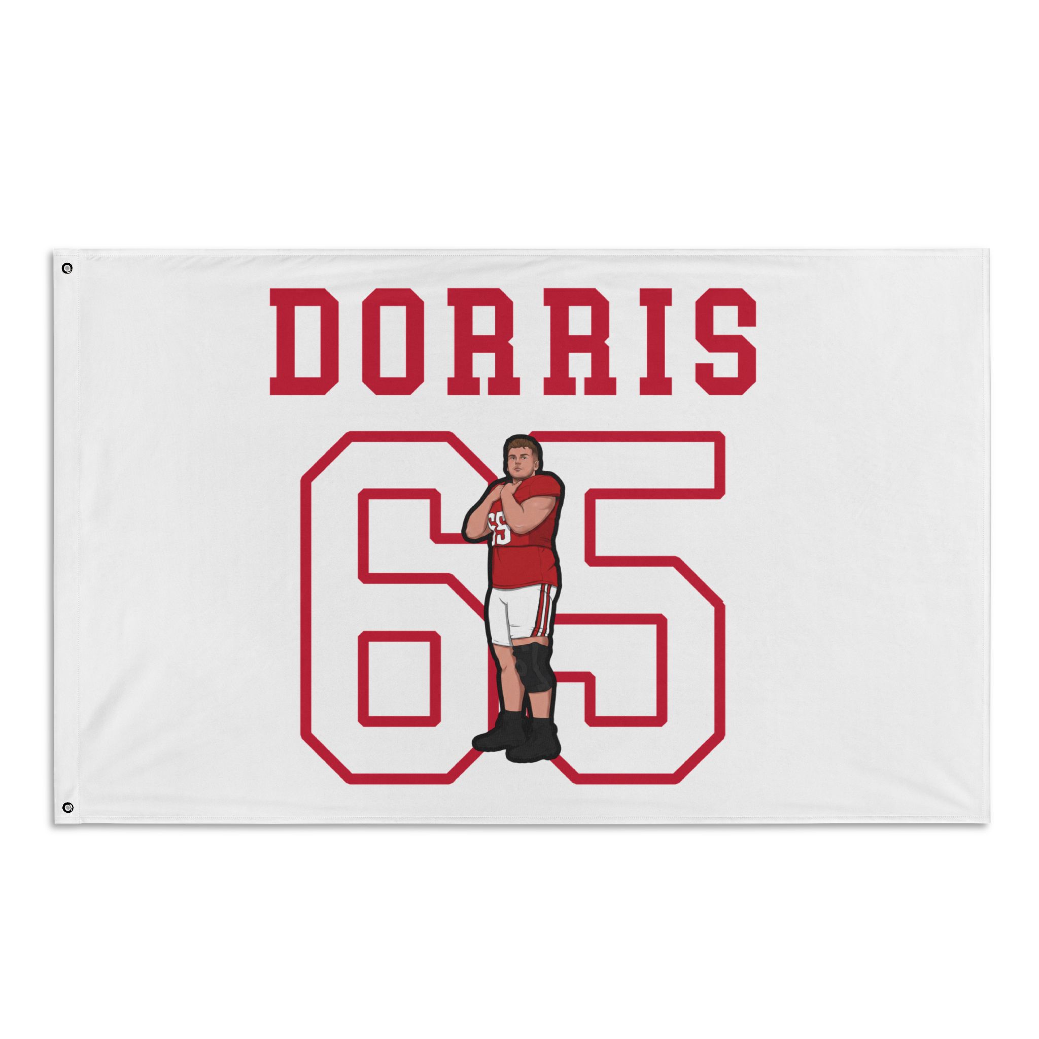 Flag (35 × 56 in) — character_shirsey in Classic