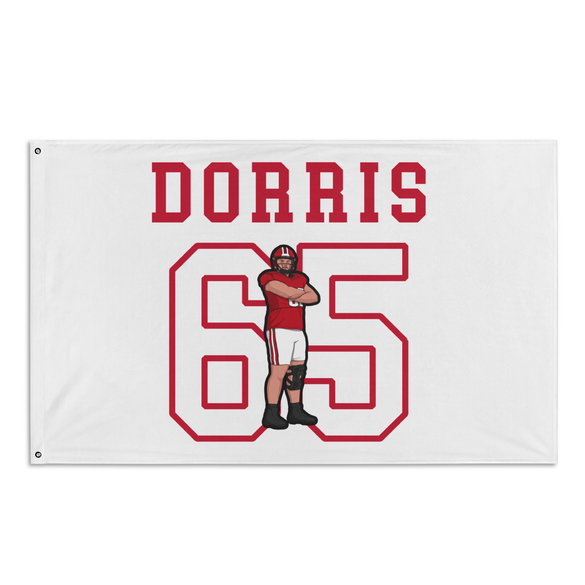 Flag (35 × 56 in) — character_shirsey in Classic