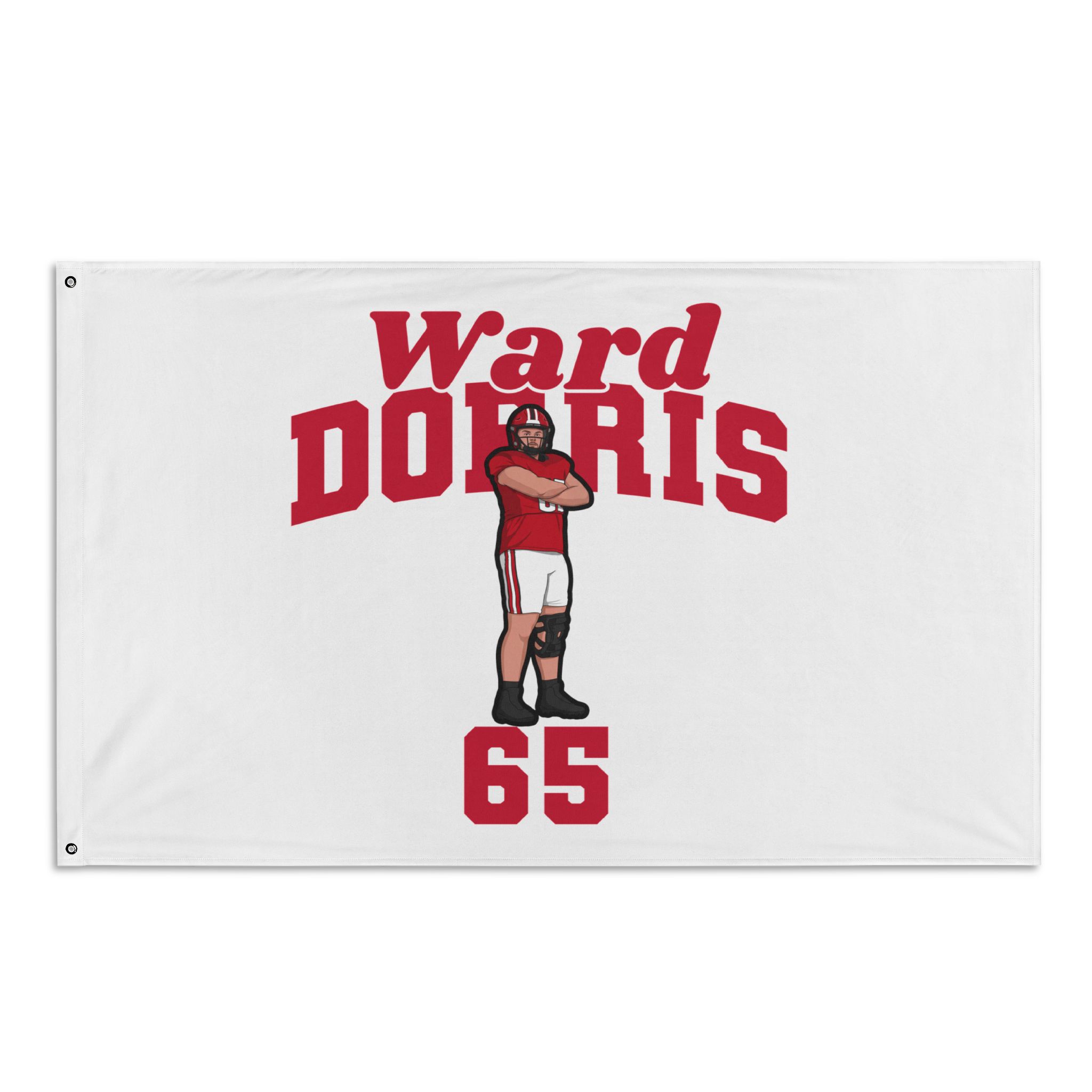 Flag (35 × 56 in) — character_signature_arch in Classic