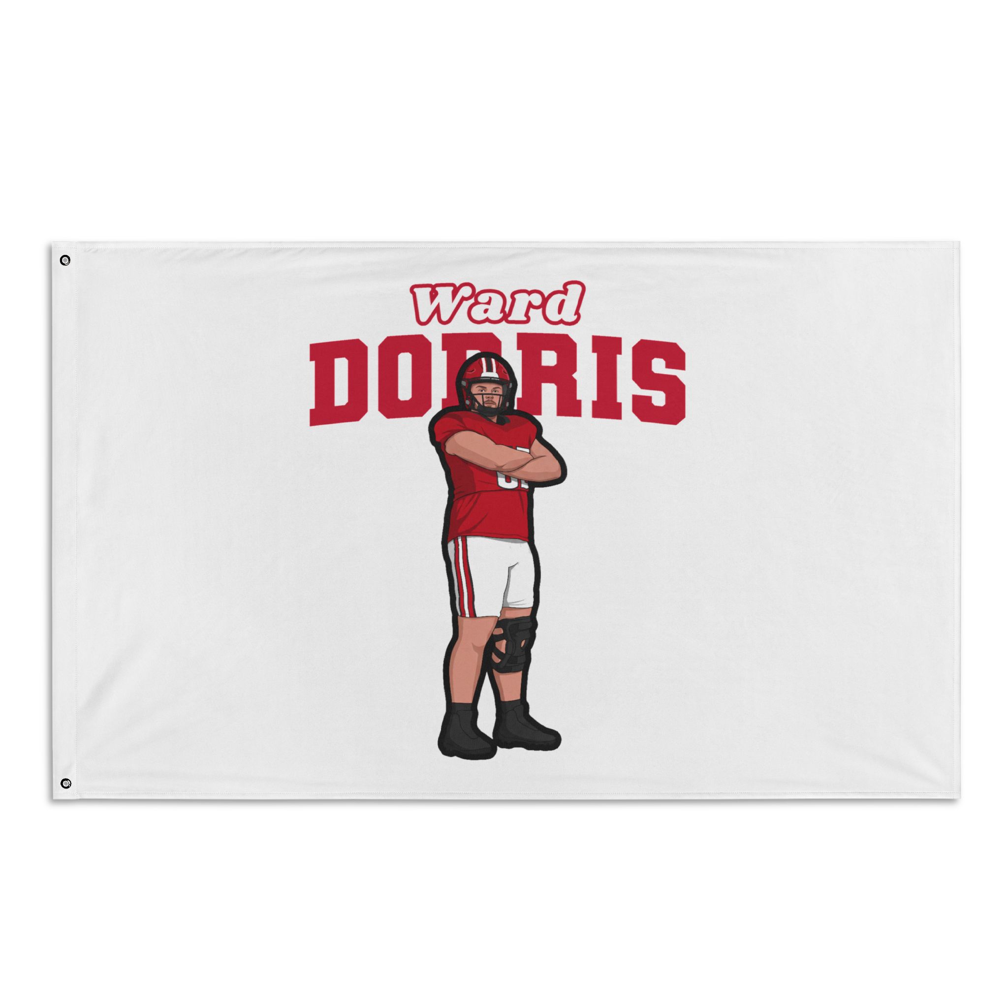 Flag (35 × 56 in) — character_name_arch in Classic