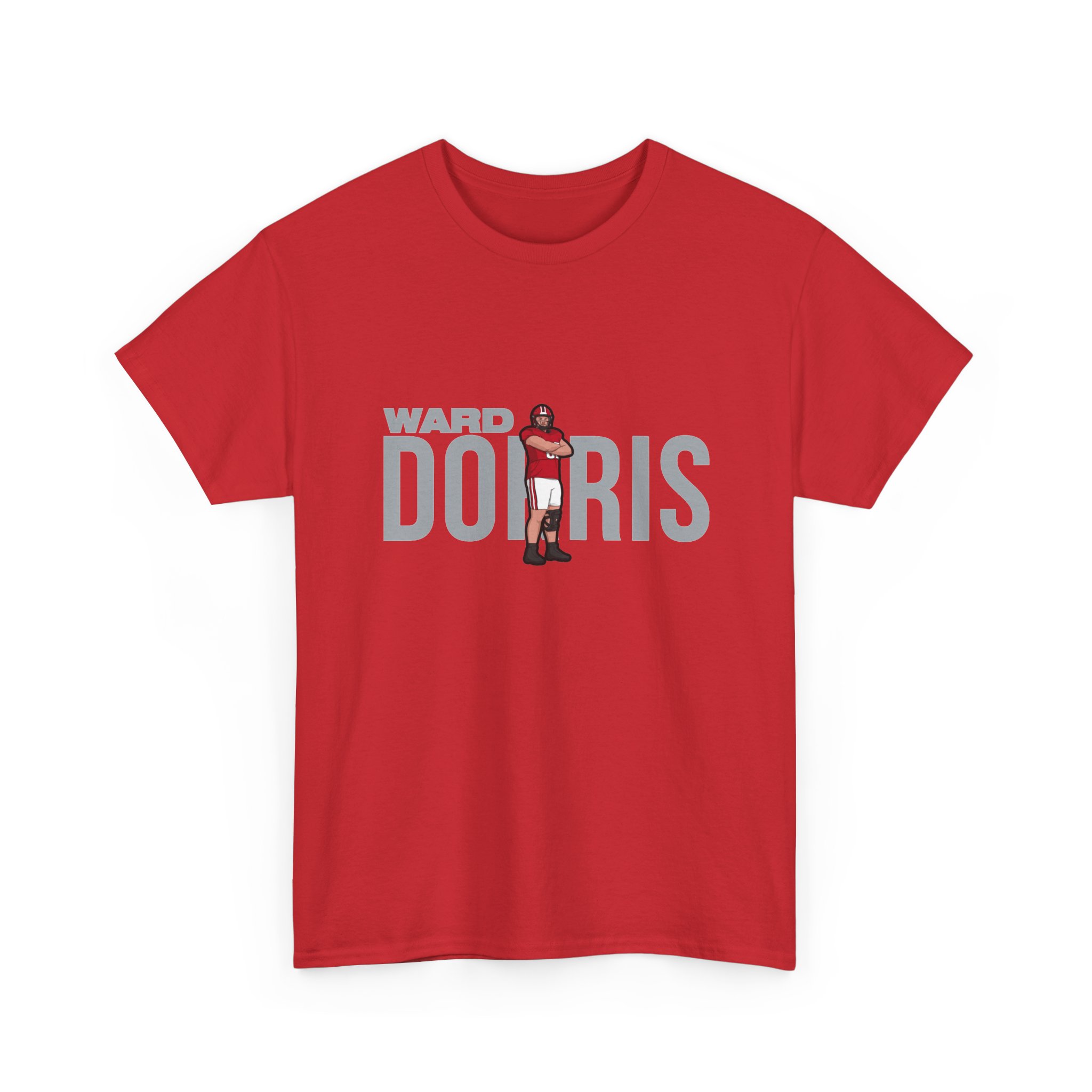 Tee — character_player_name in Red