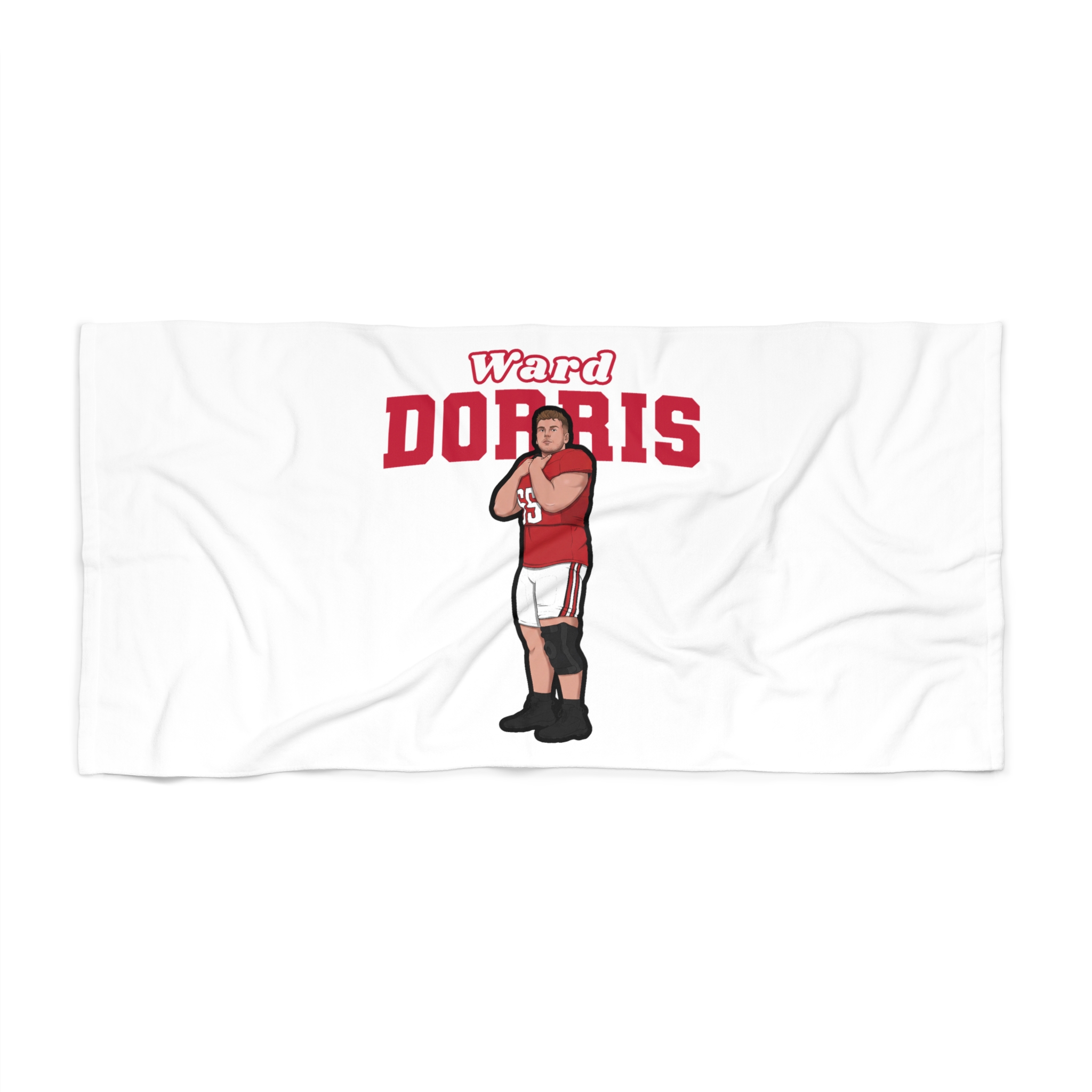 Beach Towel — character_name_arch in Classic