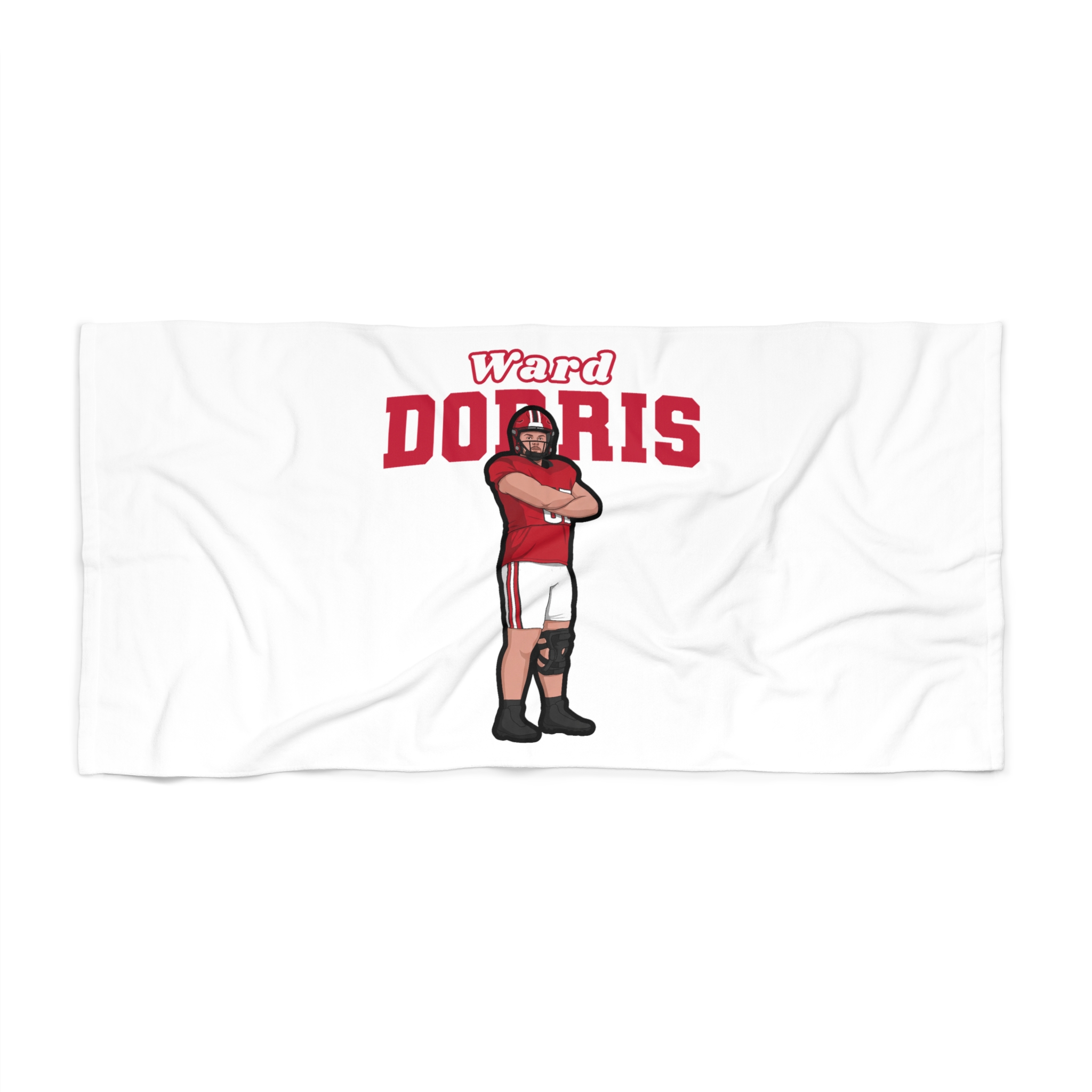Beach Towel — character_name_arch in Classic