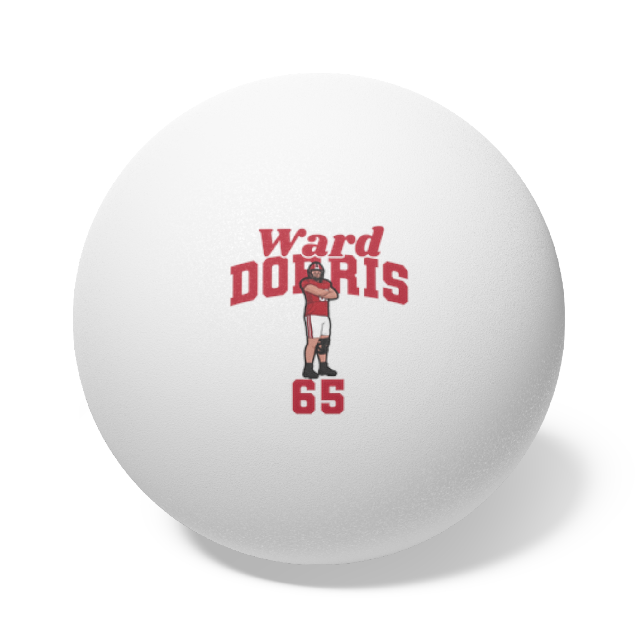 Ping Pong Balls, 6 pcs — character_signature_arch in White